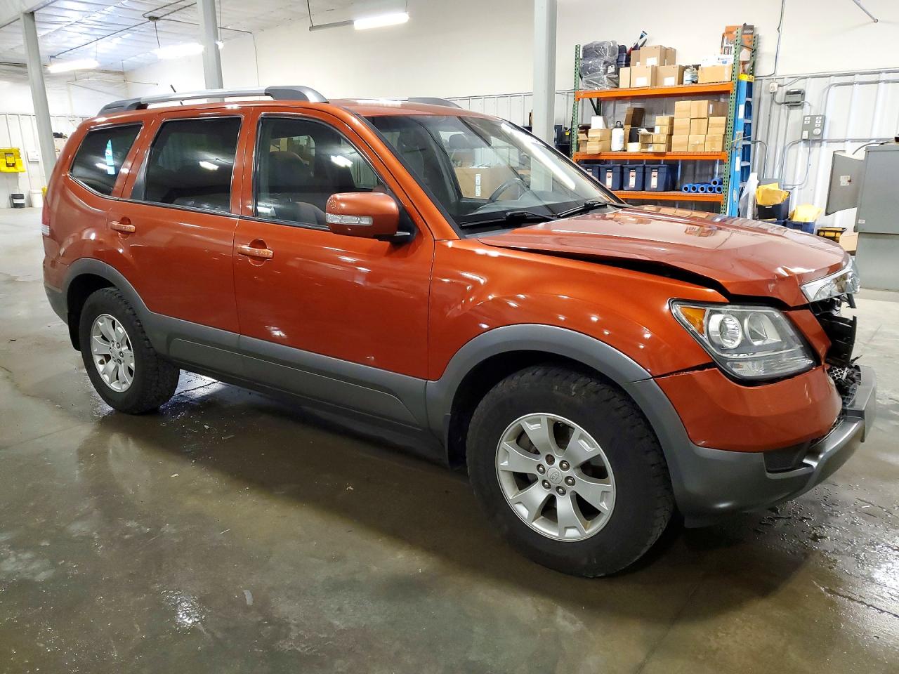 2009 Kia Borrego Lx Оранжевый vin: KNDJH741X95025433