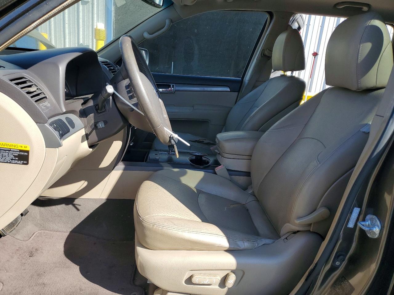 2009 Kia Borrego Lx Brown vin: KNDJJ741095037708