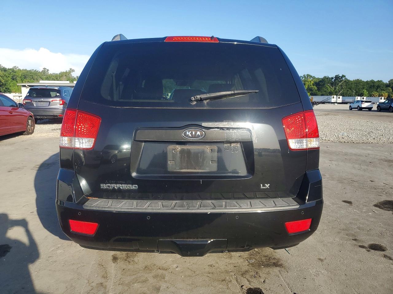 2009 Kia Borrego Lx/ex Черный vin: KNDJJ741195023638