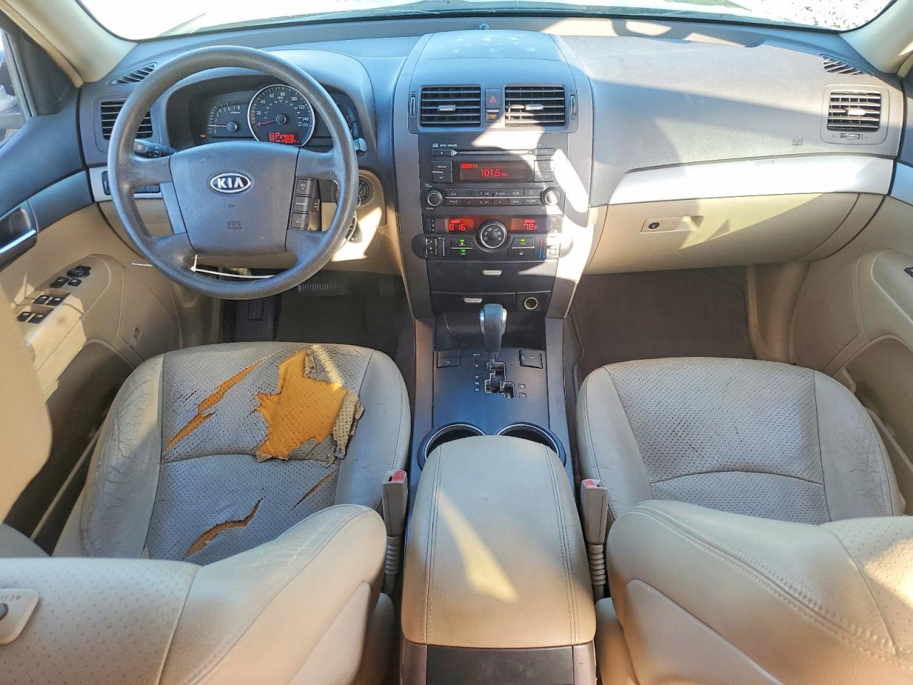 2009 Kia Borrego Lx/ex Черный vin: KNDJJ741195023638
