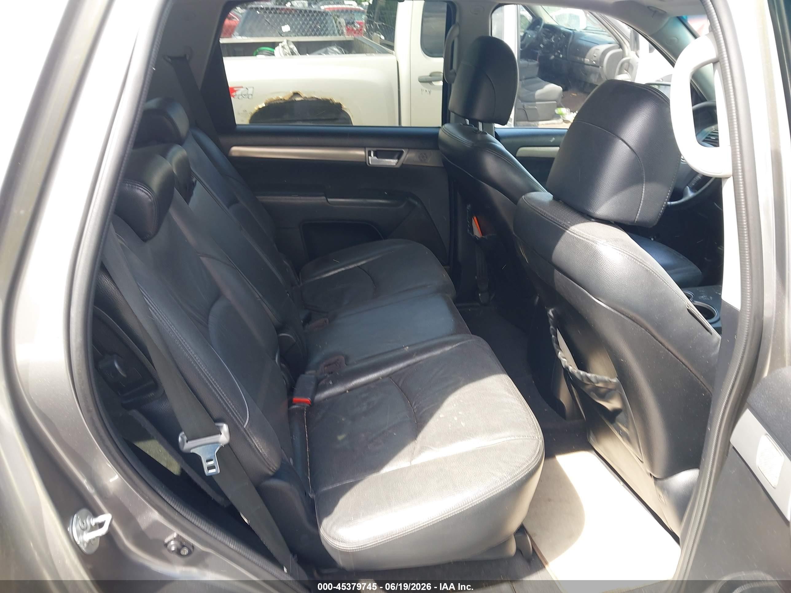 2009 Kia Borrego Ex V6 Gray vin: KNDJJ741195025499