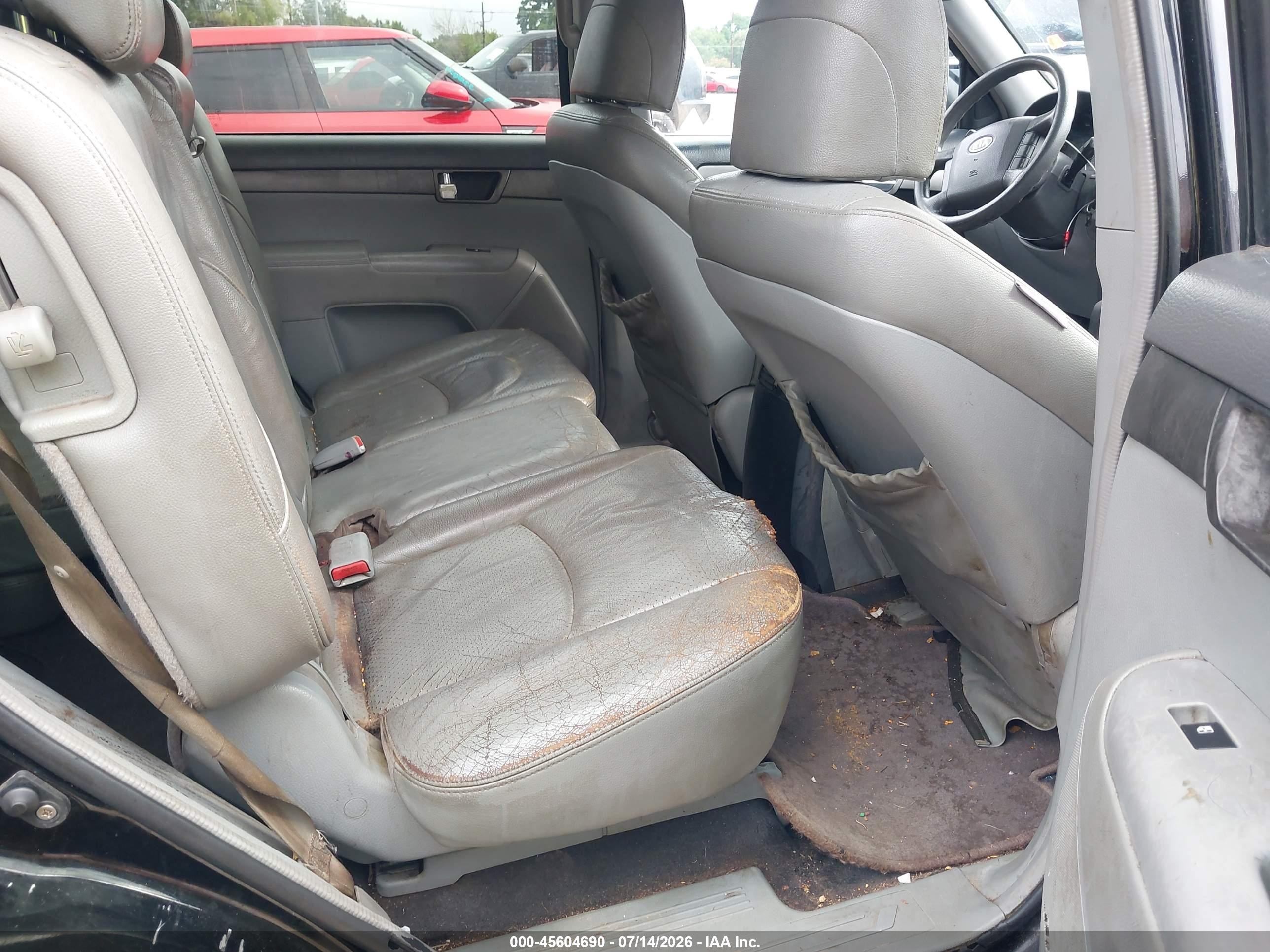 2009 Kia Borrego Lx Black vin: KNDJJ741295024216