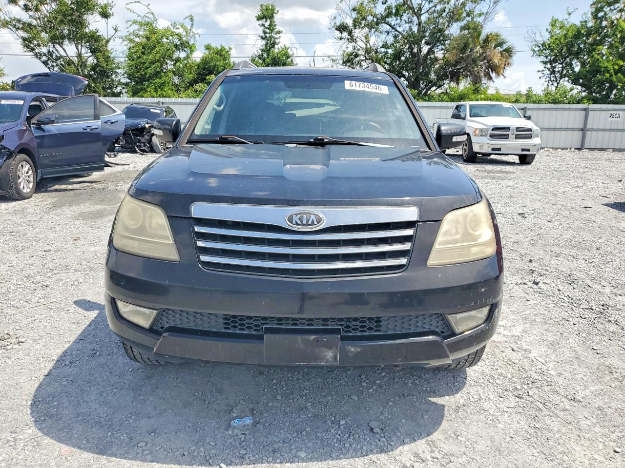 2009 Kia Borrego Lx Black vin: KNDJJ741295033515