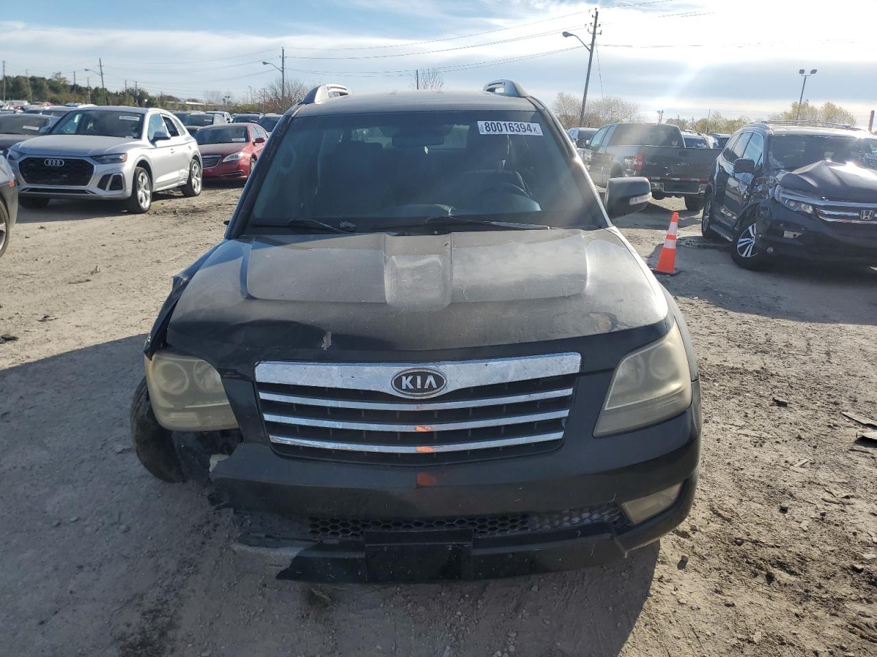 2009 Kia Borrego Lx Black vin: KNDJJ741595022069