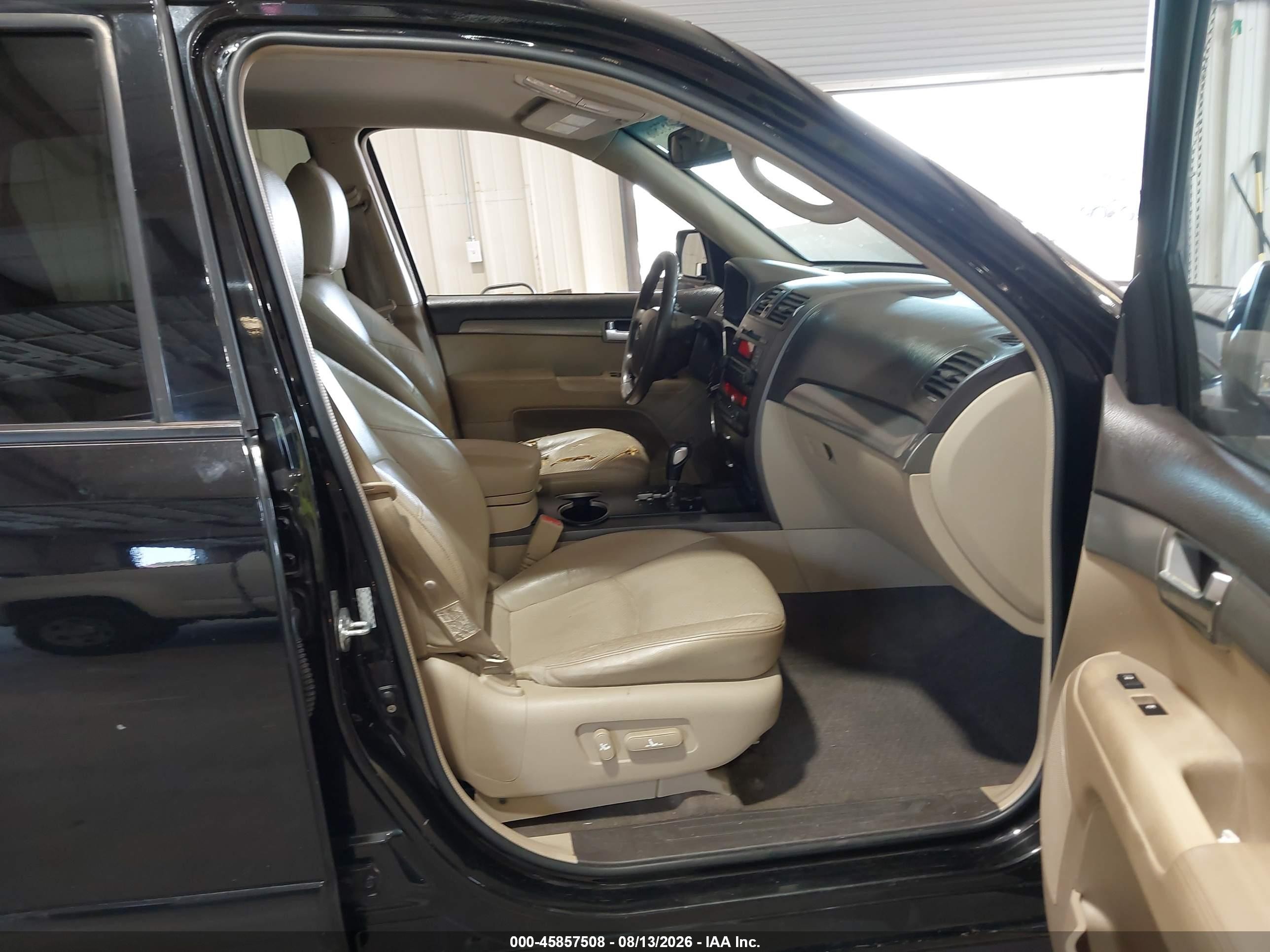 2009 Kia Borrego Ex V6 Черный vin: KNDJJ741X95022133