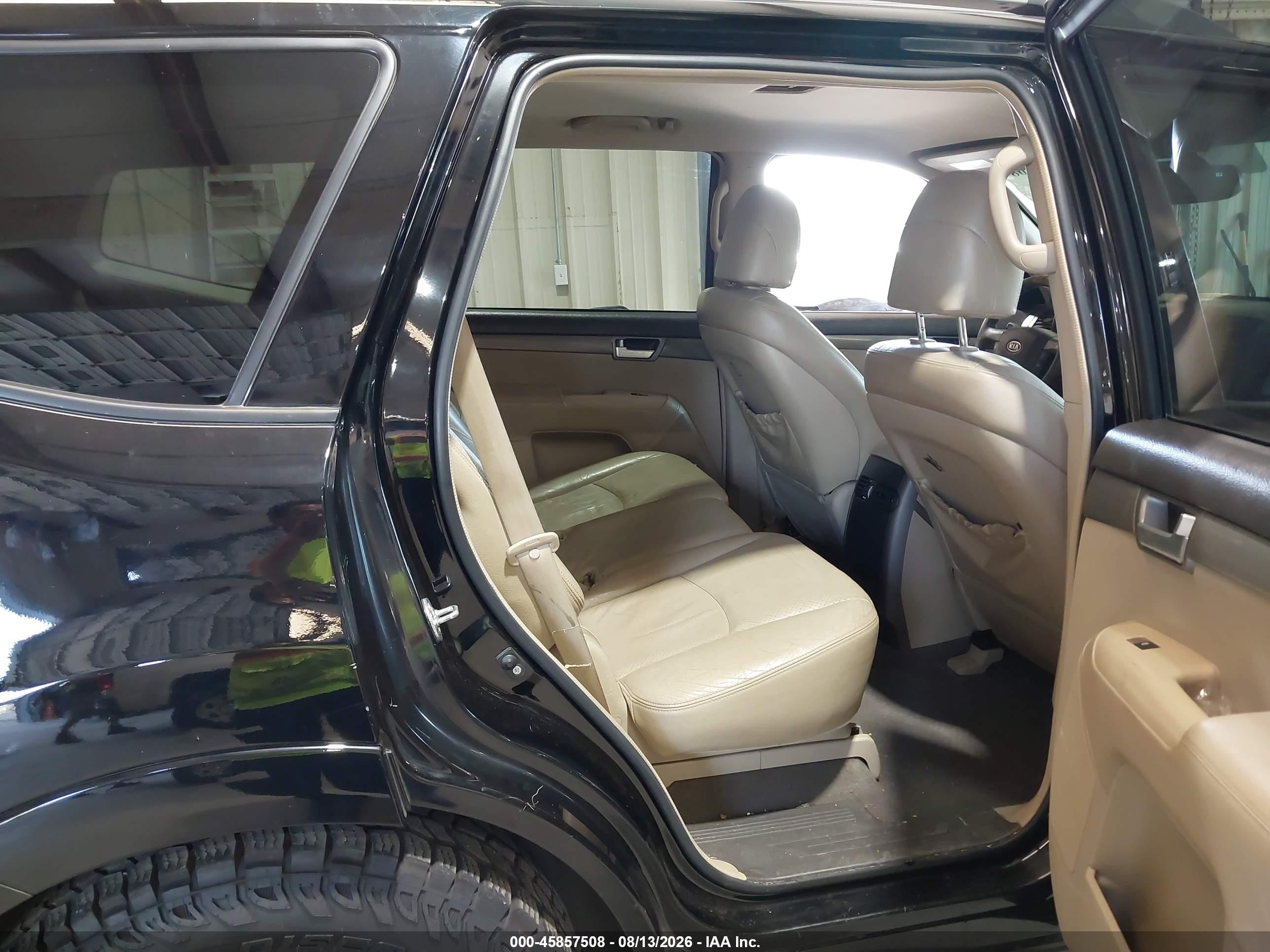 2009 Kia Borrego Ex V6 Черный vin: KNDJJ741X95022133
