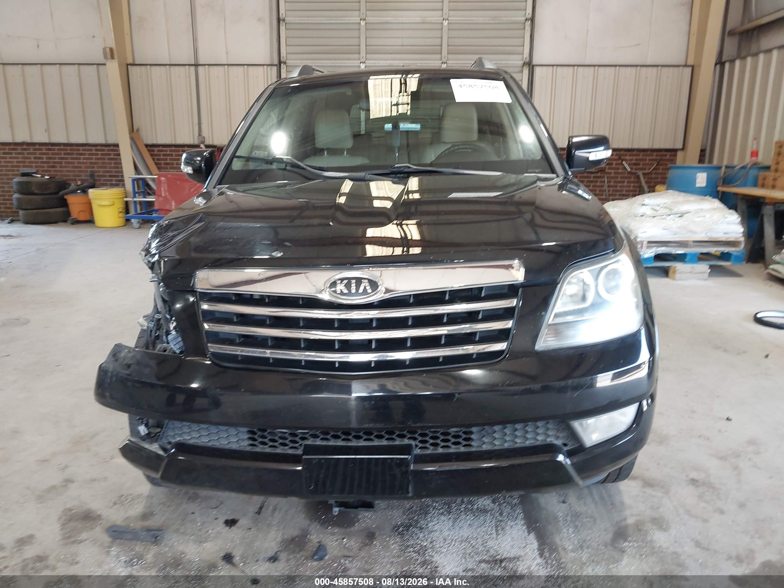 2009 Kia Borrego Ex V6 Черный vin: KNDJJ741X95022133