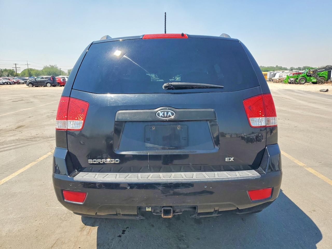 2009 Kia Borrego Lx Черный vin: KNDJJ741X95023153