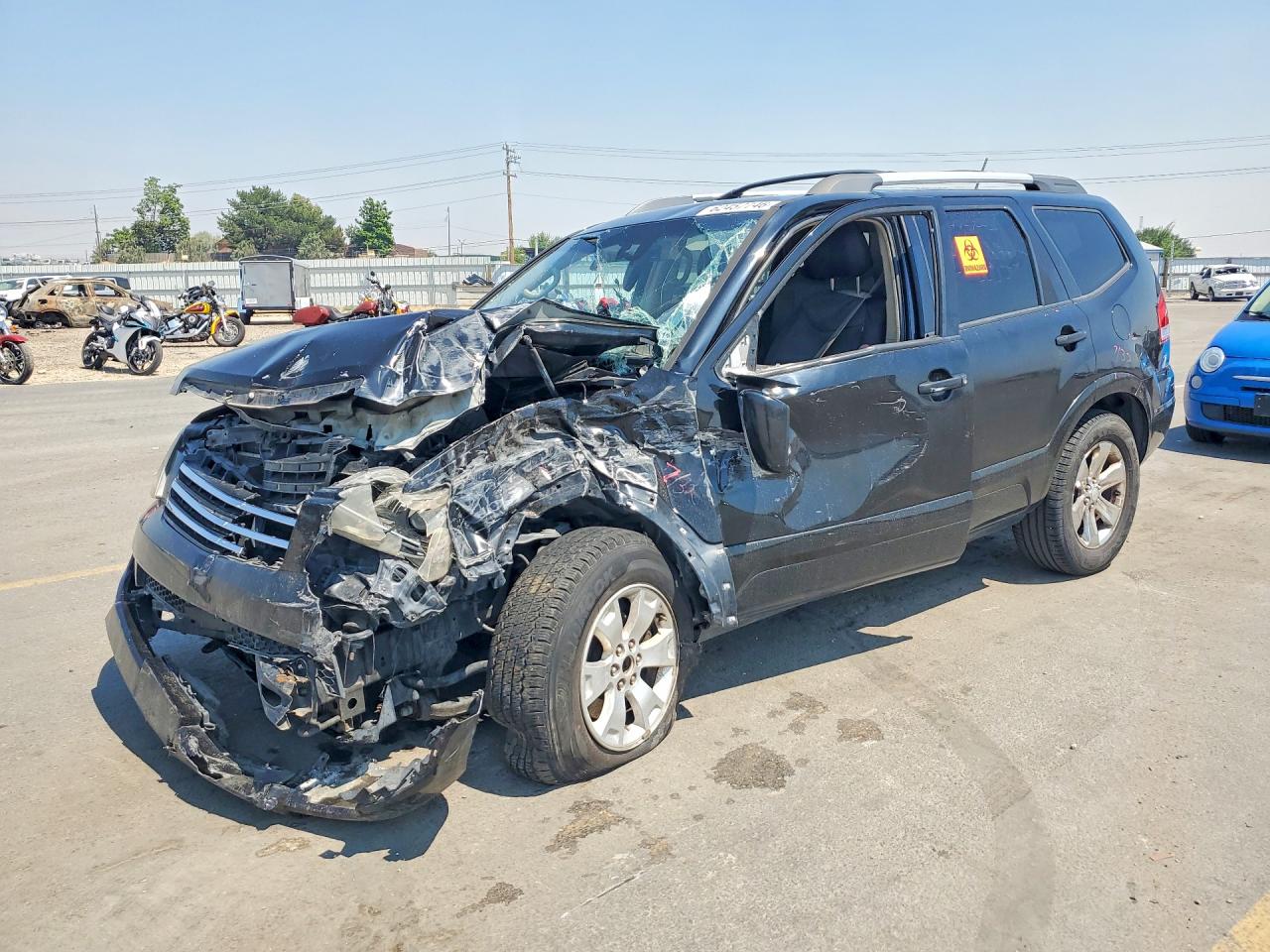 2009 Kia Borrego Lx Black vin: KNDJJ741X95023153