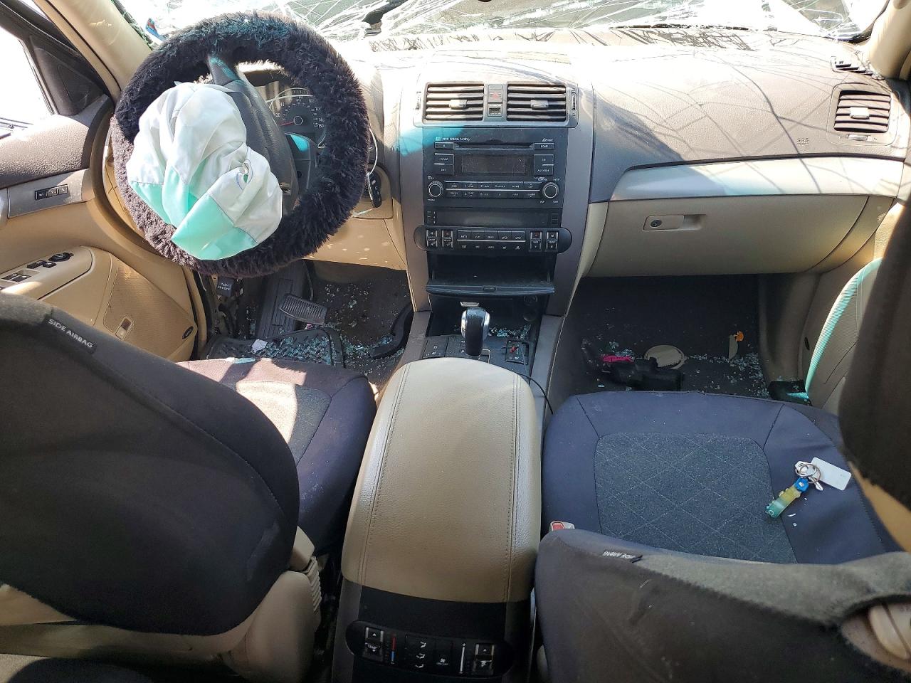 2009 Kia Borrego Lx Черный vin: KNDJJ741X95023153