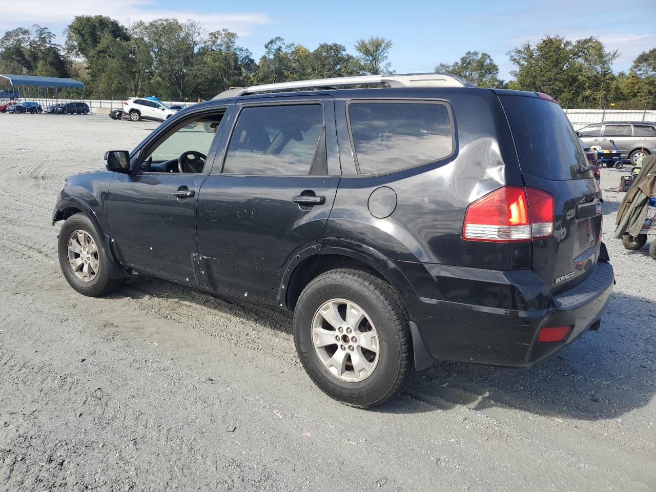 2009 Kia Borrego Lx Black vin: KNDJJ741X95025646