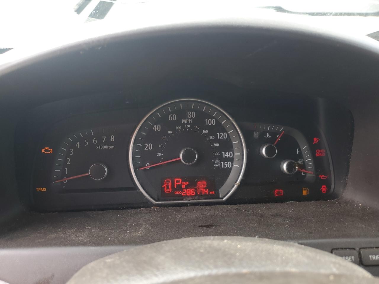 2009 Kia Borrego Lx Black vin: KNDJJ741X95025646