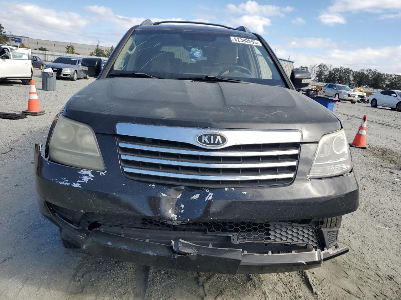 2009 Kia Borrego Lx Black vin: KNDJJ741X95025646