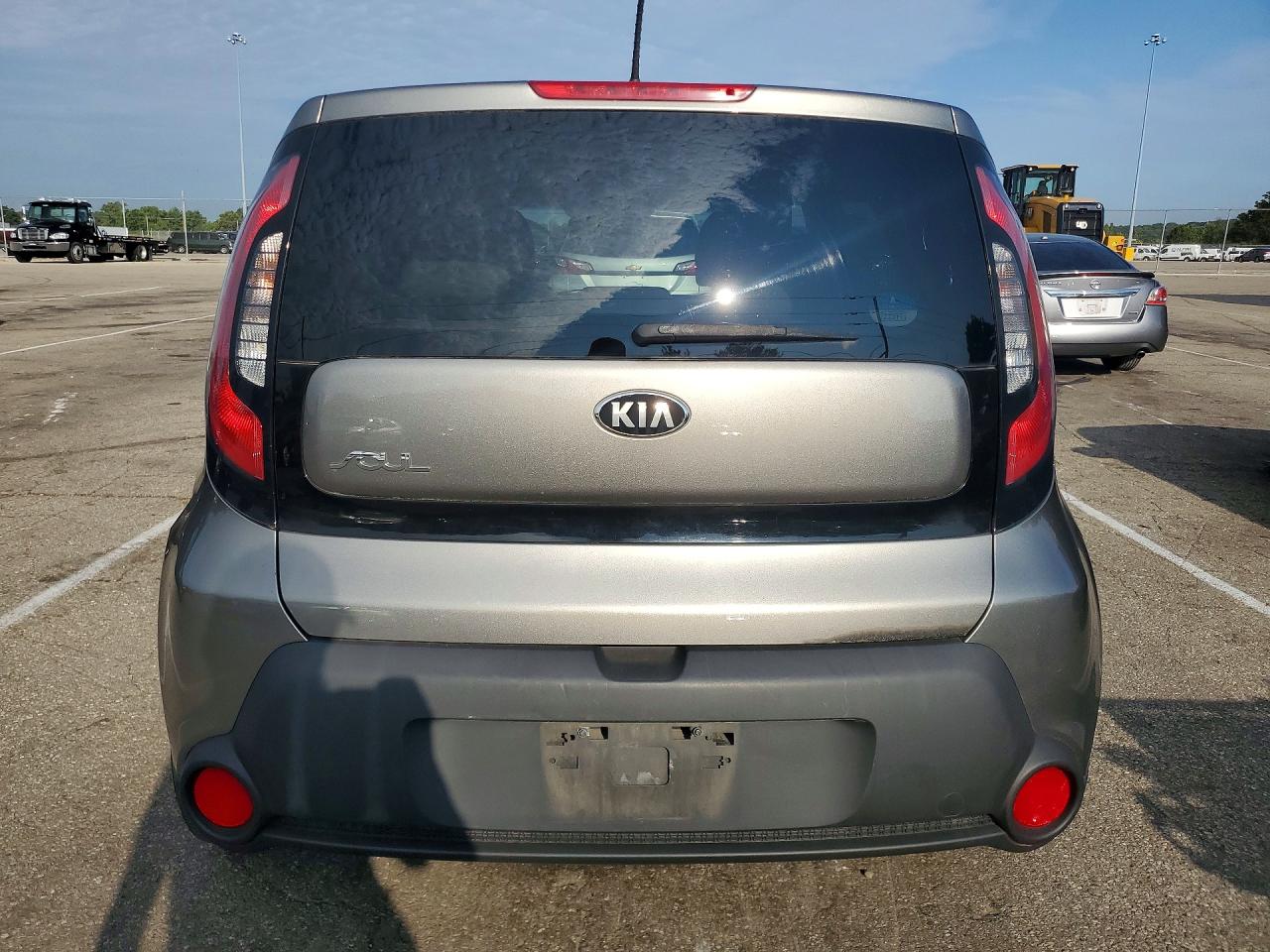 2014 Kia Soul Base Серый vin: KNDJN2A20E7004629