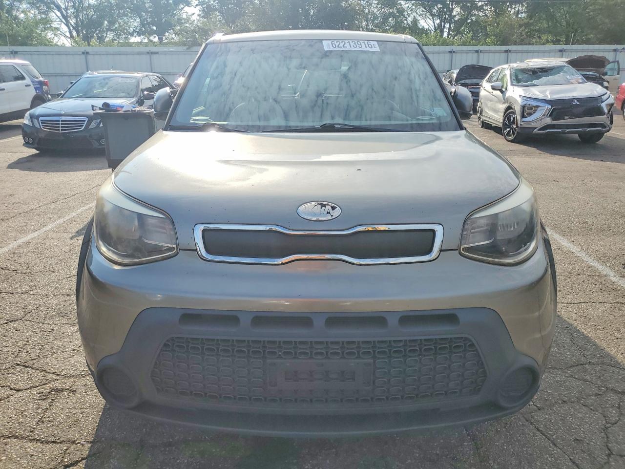 2014 Kia Soul Base Серый vin: KNDJN2A20E7004629