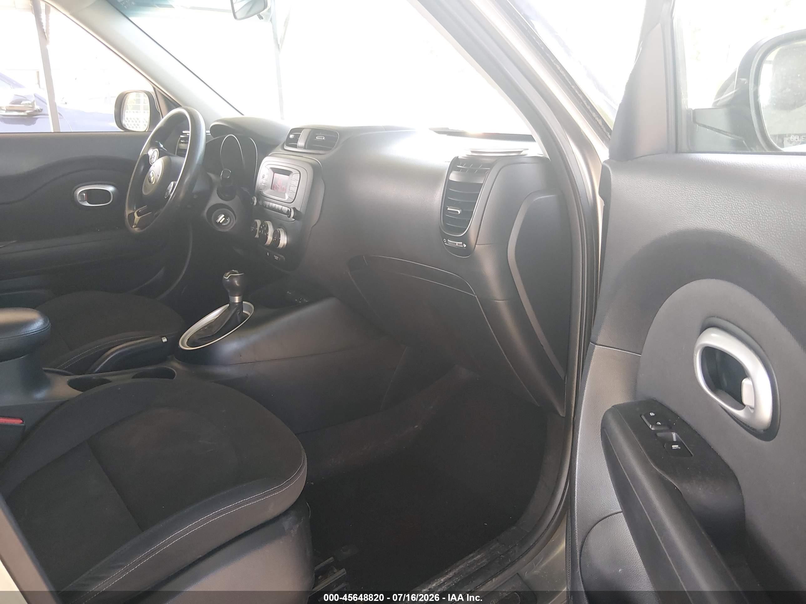 2014 Kia Soul   Gray vin: KNDJN2A20E7012410