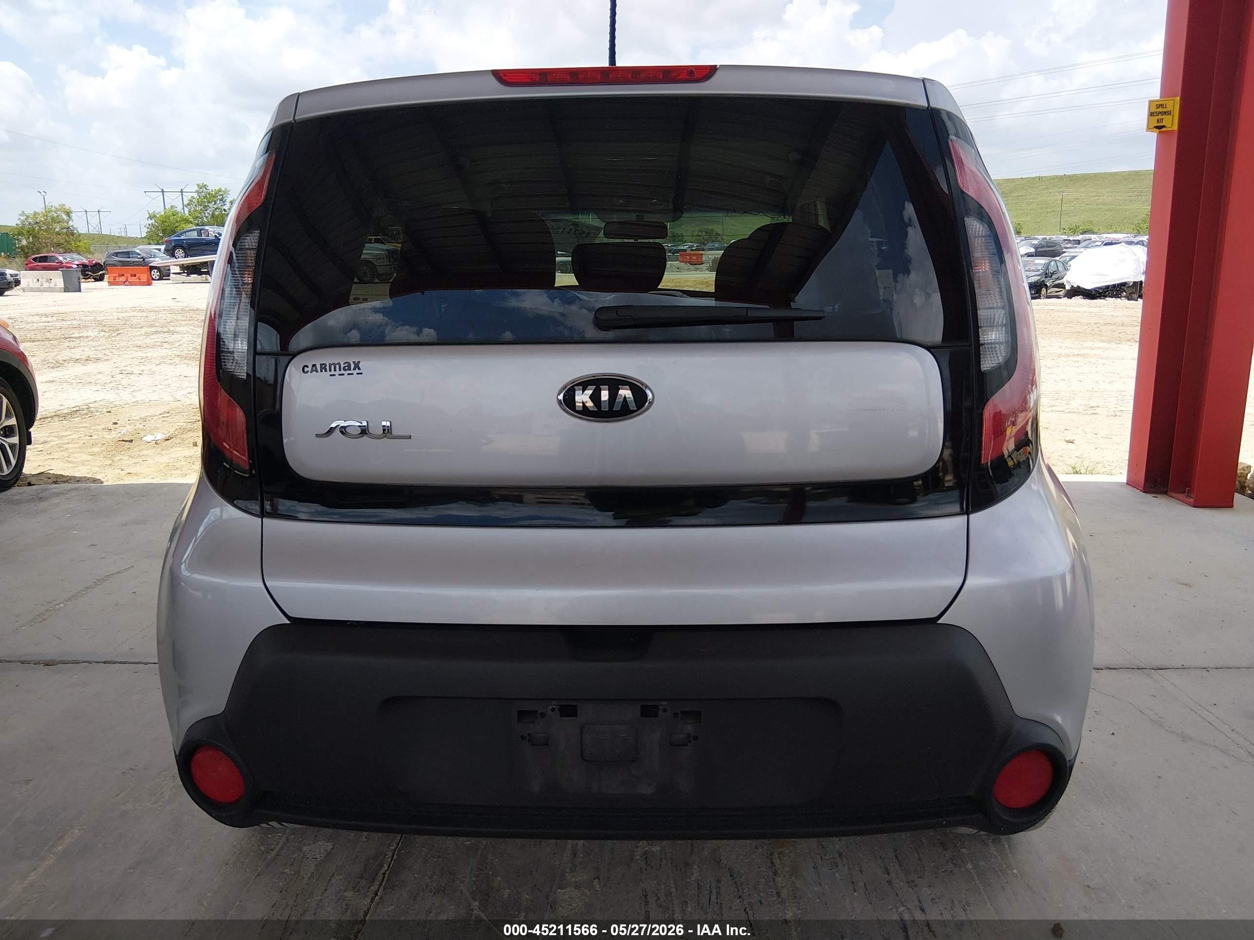 2014 Kia Soul   Silver vin: KNDJN2A20E7714209