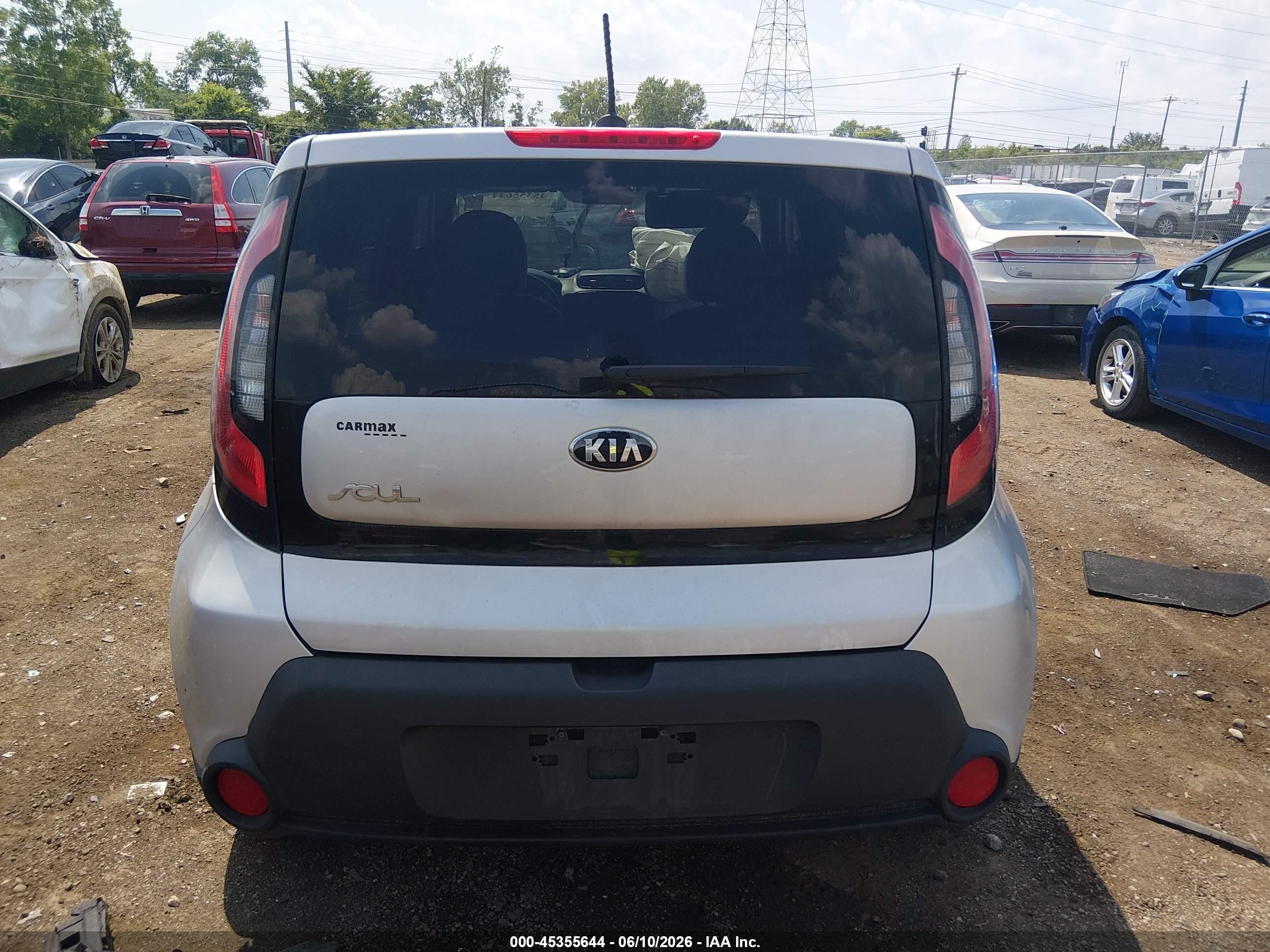 2014 Kia Soul   Silver vin: KNDJN2A20E7734041