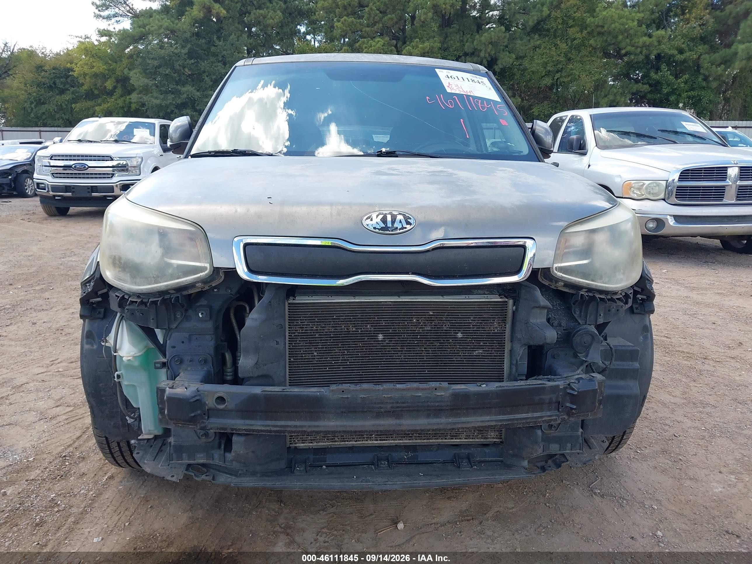 2015 Kia Soul   Серый vin: KNDJN2A20F7113691
