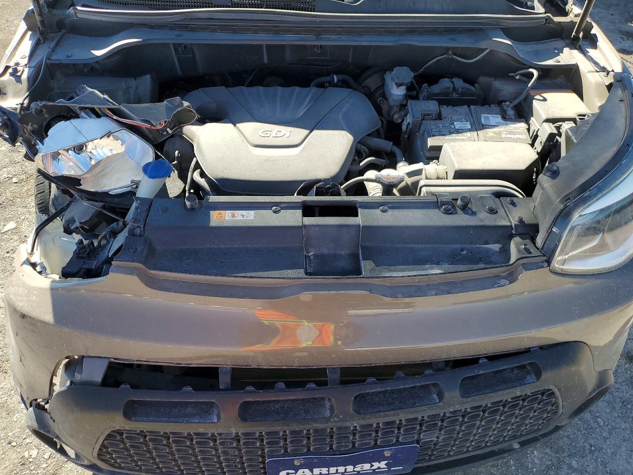 2015 Kia Soul Коричневый vin: KNDJN2A20F7115585