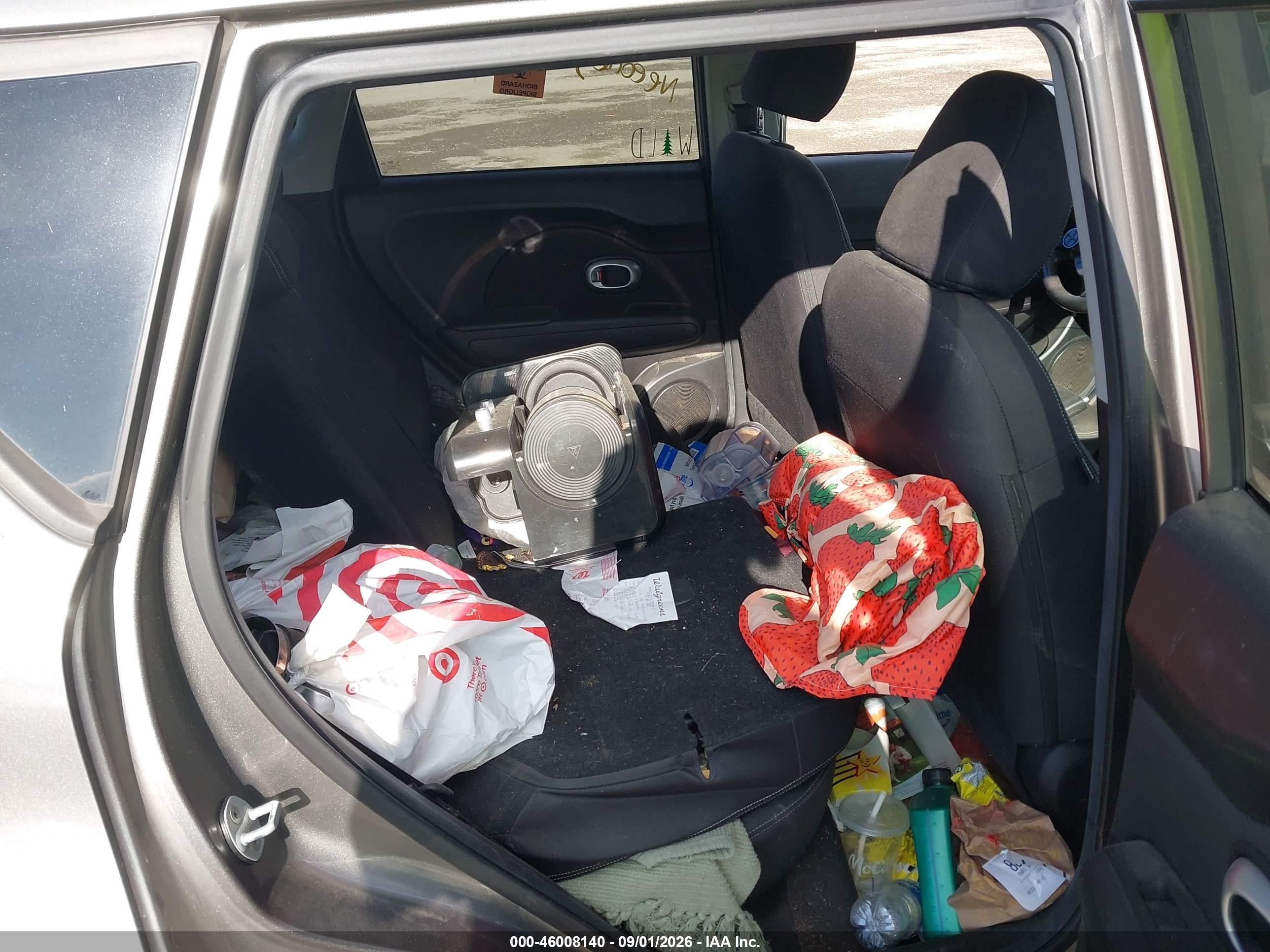 2015 Kia Soul Серый vin: KNDJN2A20F7132502