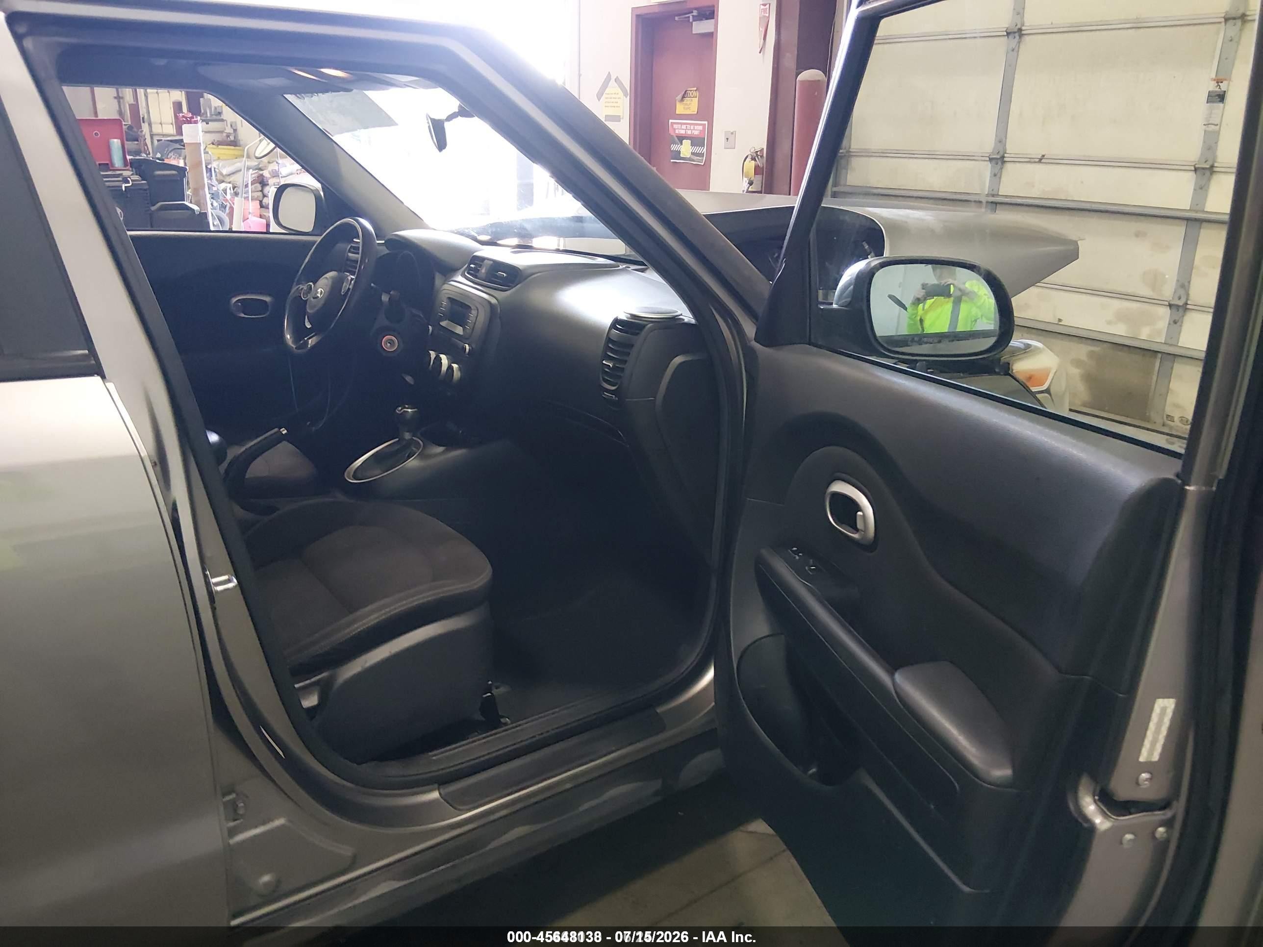 2015 Kia Soul   Gray vin: KNDJN2A20F7155679