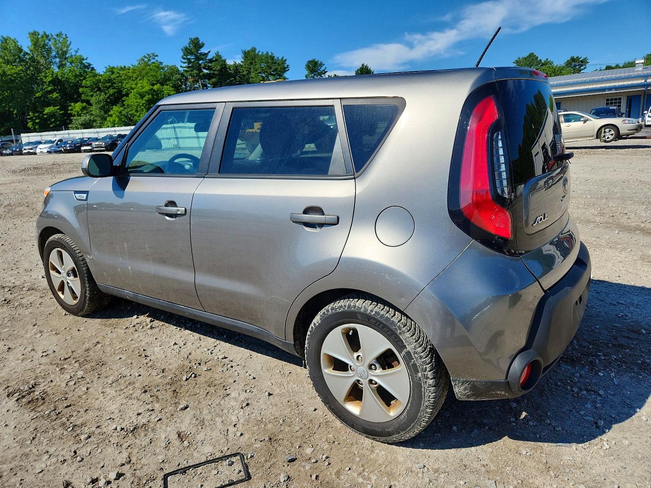 2015 Kia Soul Base Gray vin: KNDJN2A20F7179125