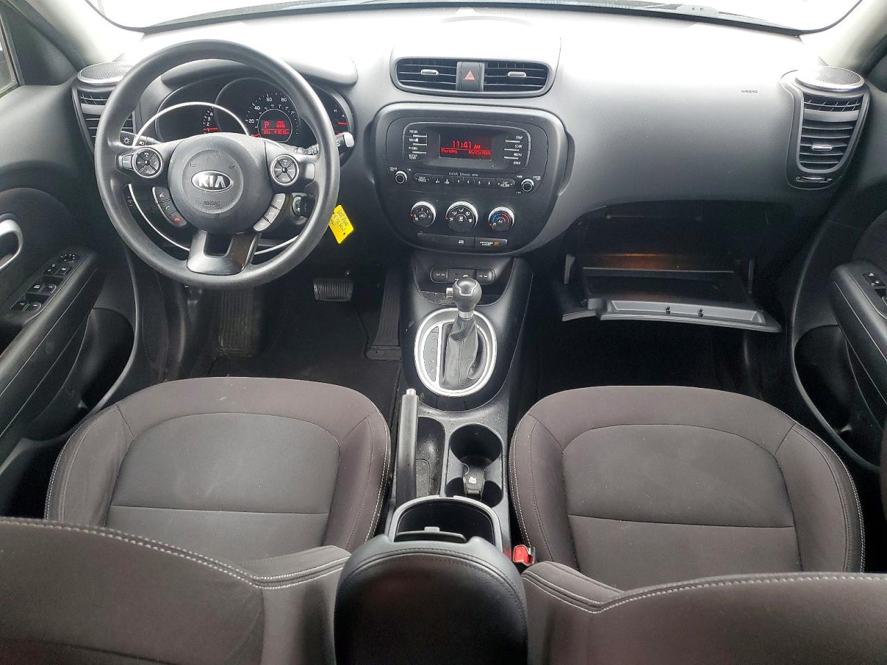 2015 Kia Soul Base Silver vin: KNDJN2A20F7186950