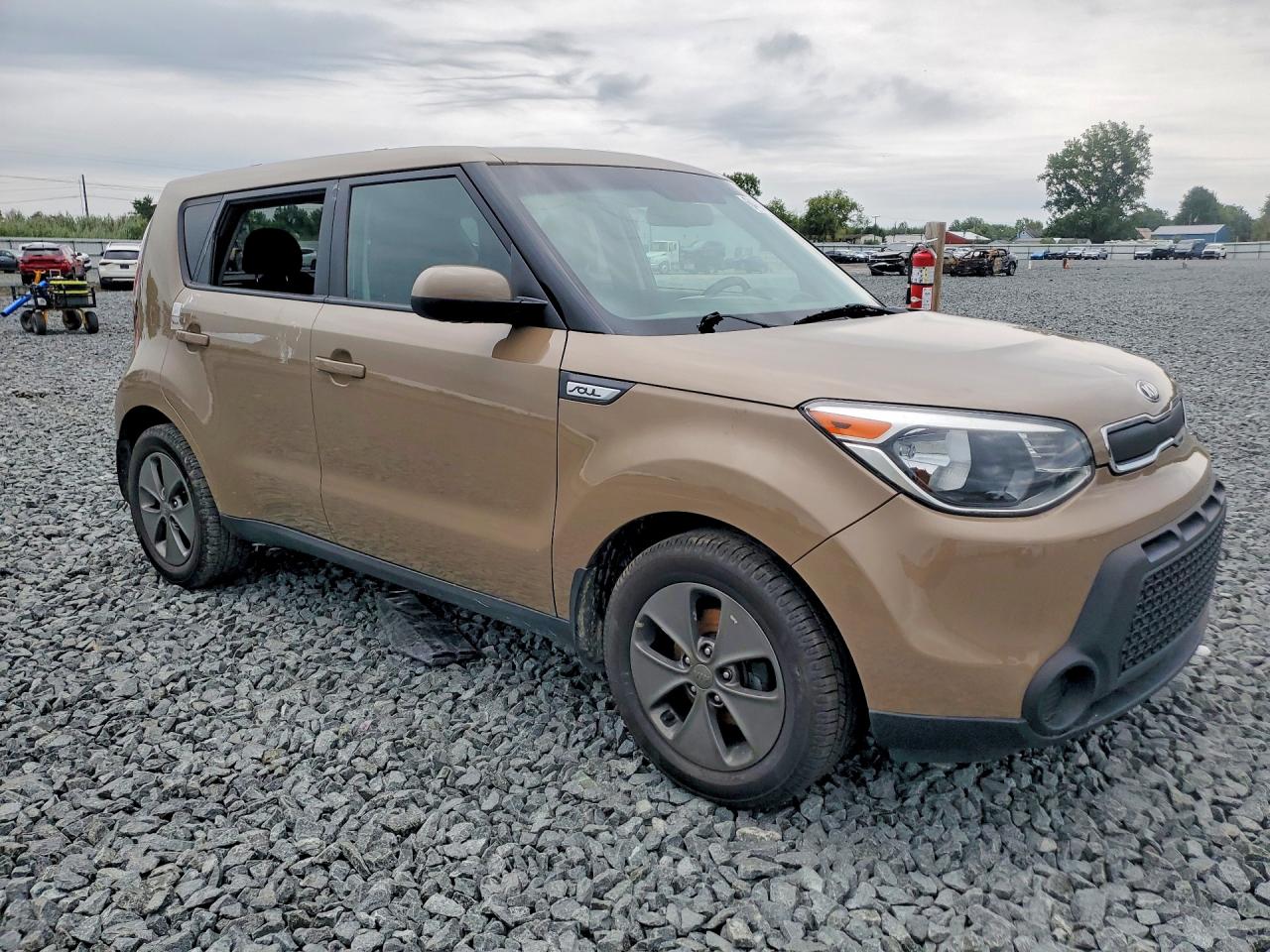 2015 Kia Soul Base Tan vin: KNDJN2A20F7202175