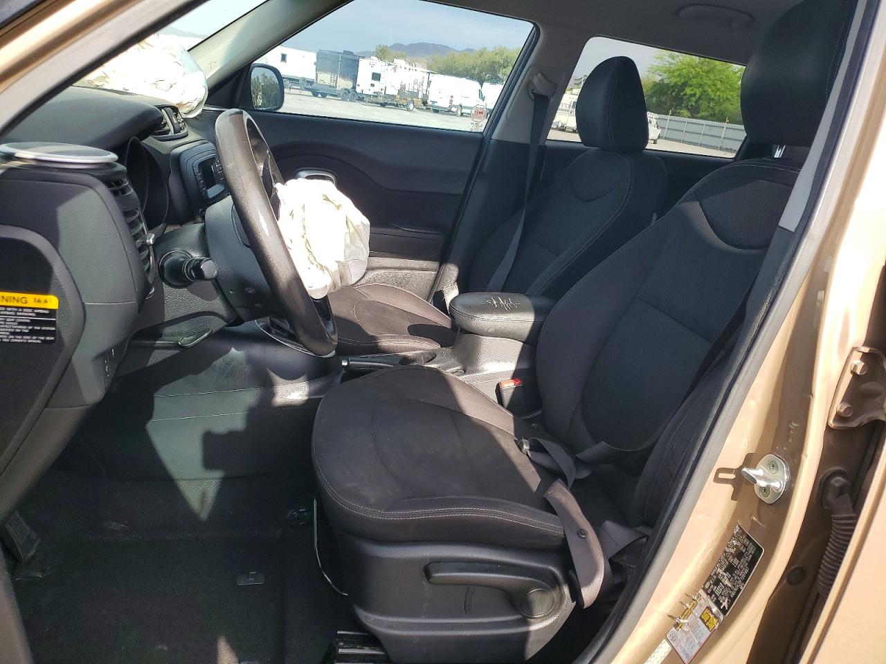 2015 Kia Soul Base Brown vin: KNDJN2A20F7207487