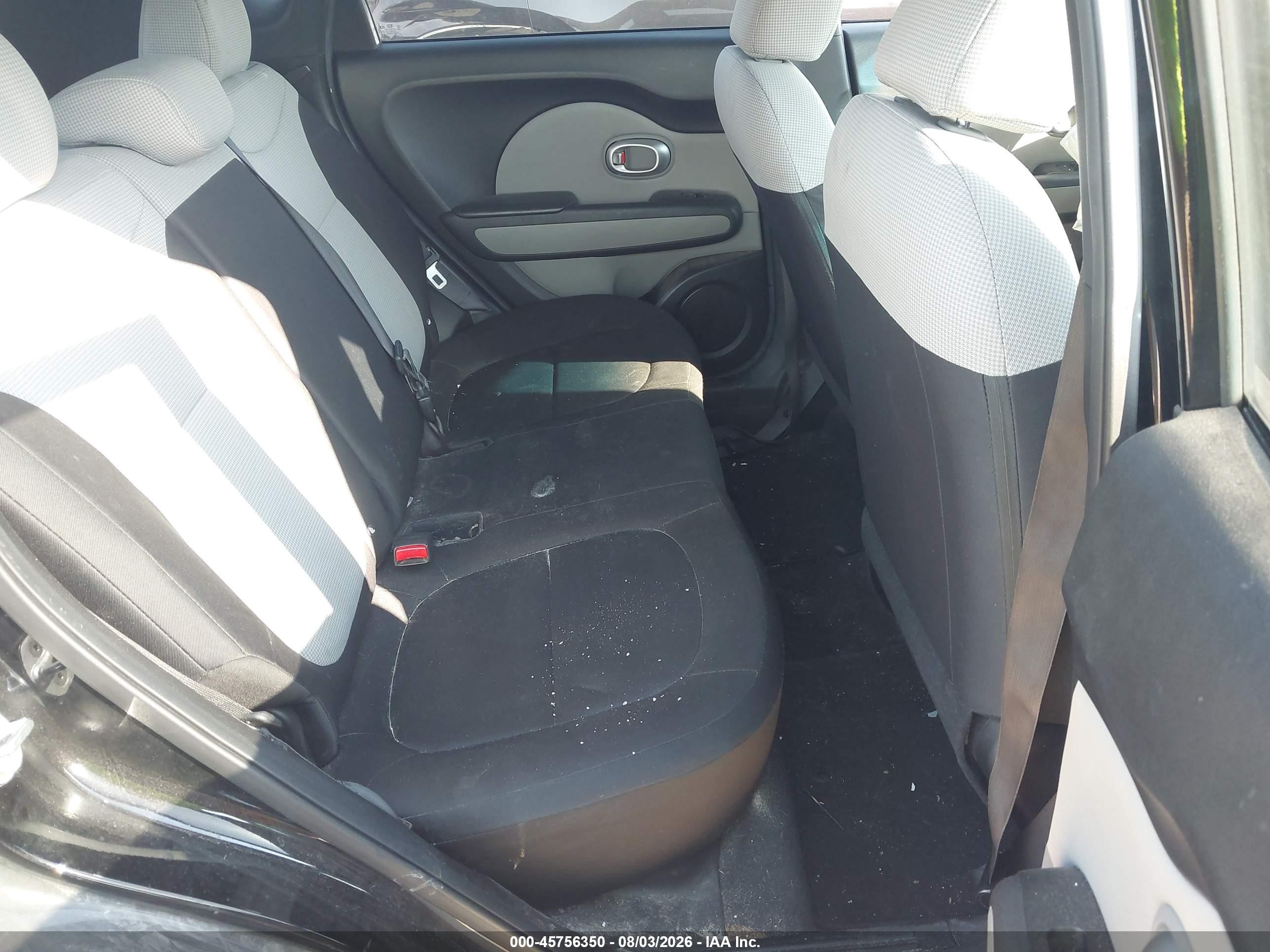 2015 Kia Soul   Black vin: KNDJN2A20F7208476