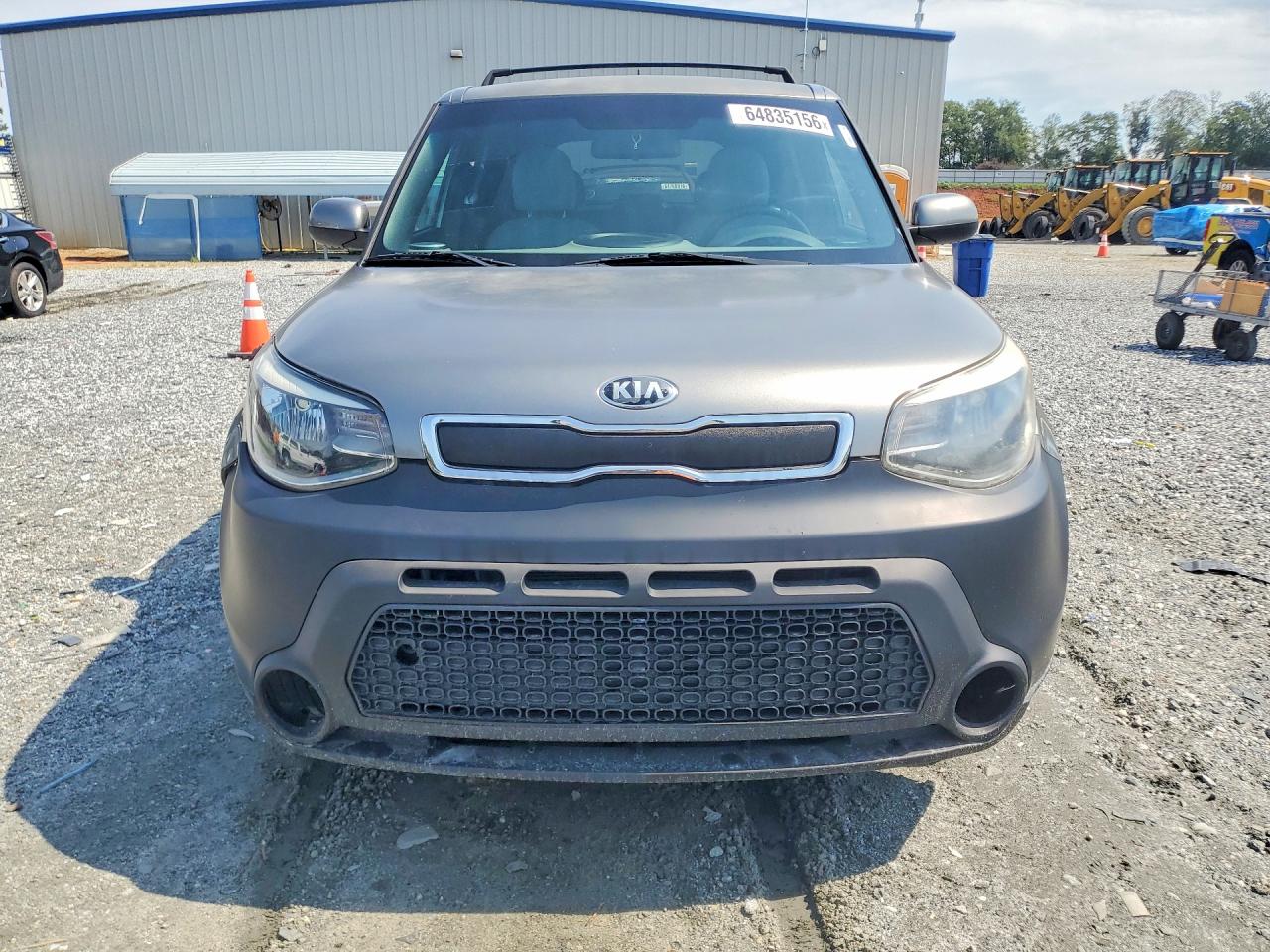 2015 Kia Soul Base Gray vin: KNDJN2A20F7227156