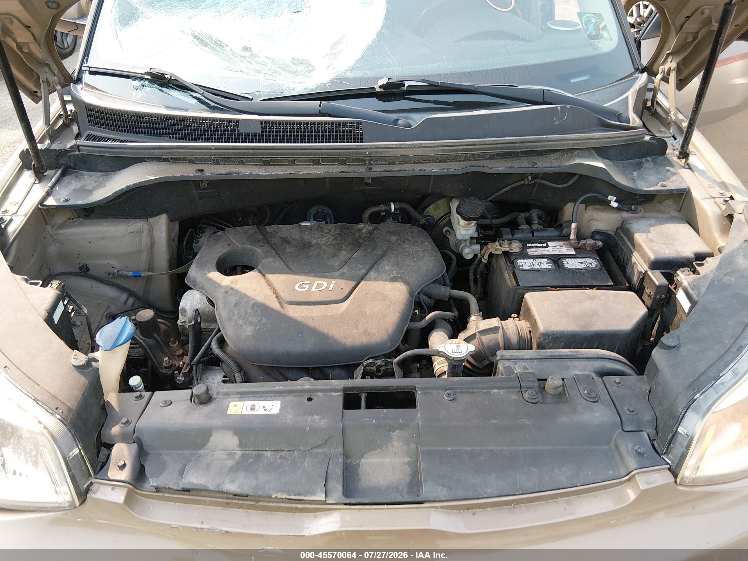 2015 Kia Soul   Коричневый vin: KNDJN2A20F7227514