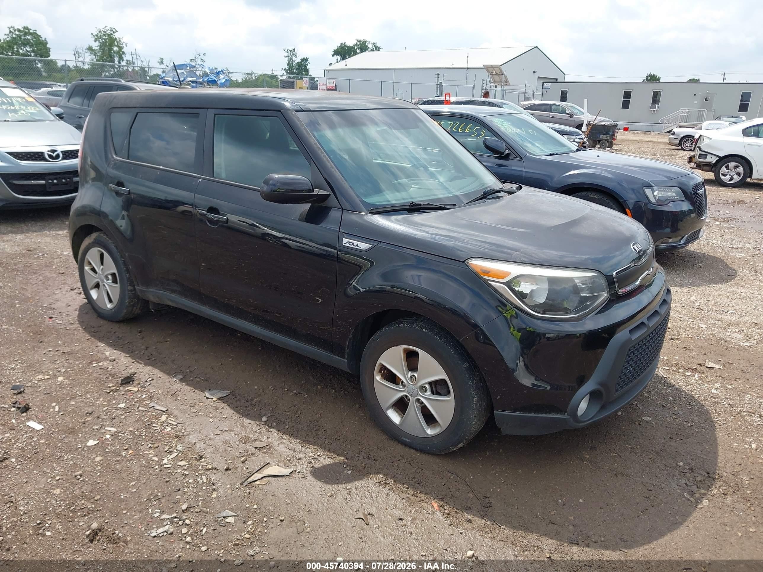 2015 Kia Soul   Black vin: KNDJN2A20F7235872
