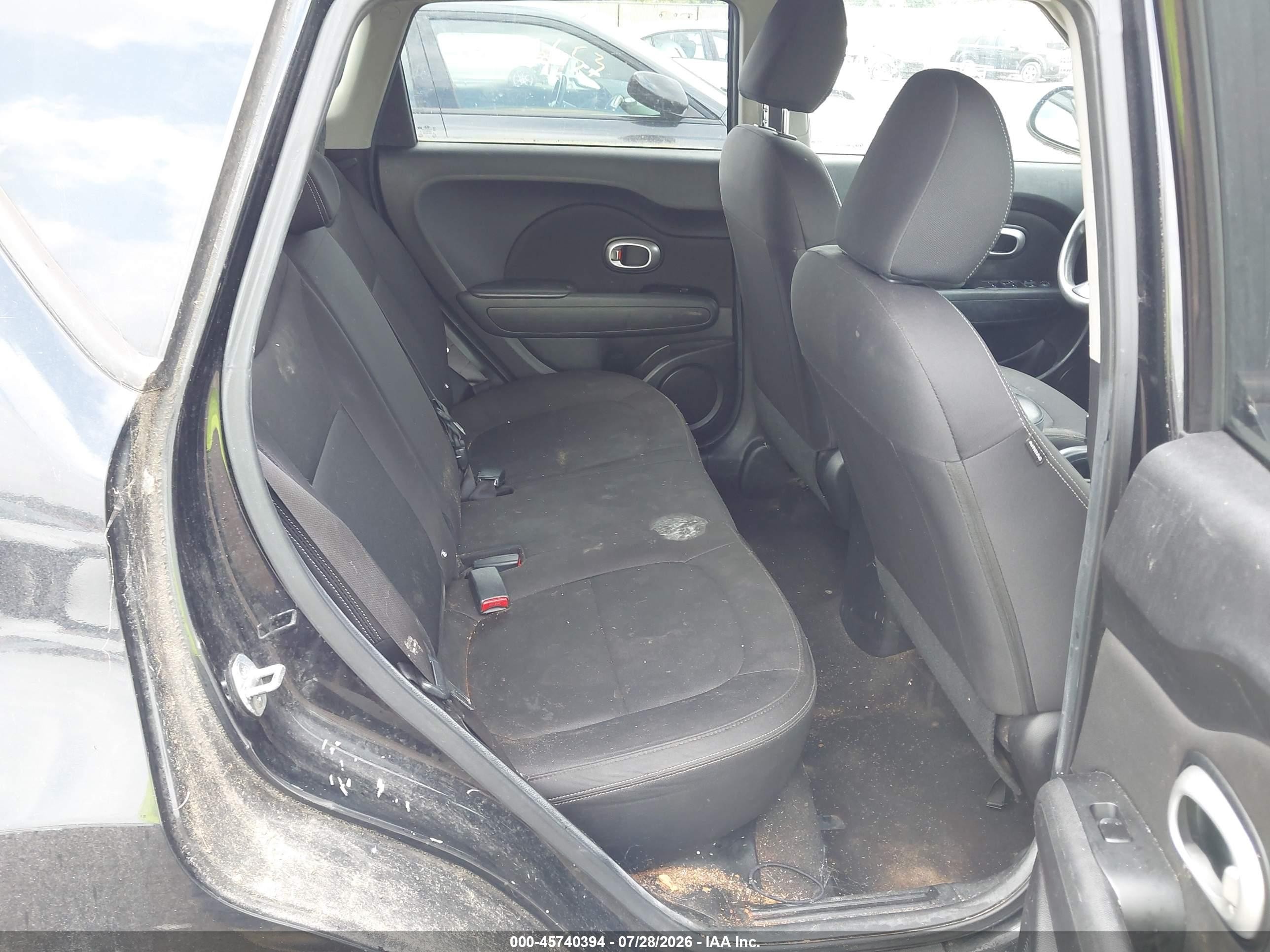 2015 Kia Soul   Black vin: KNDJN2A20F7235872