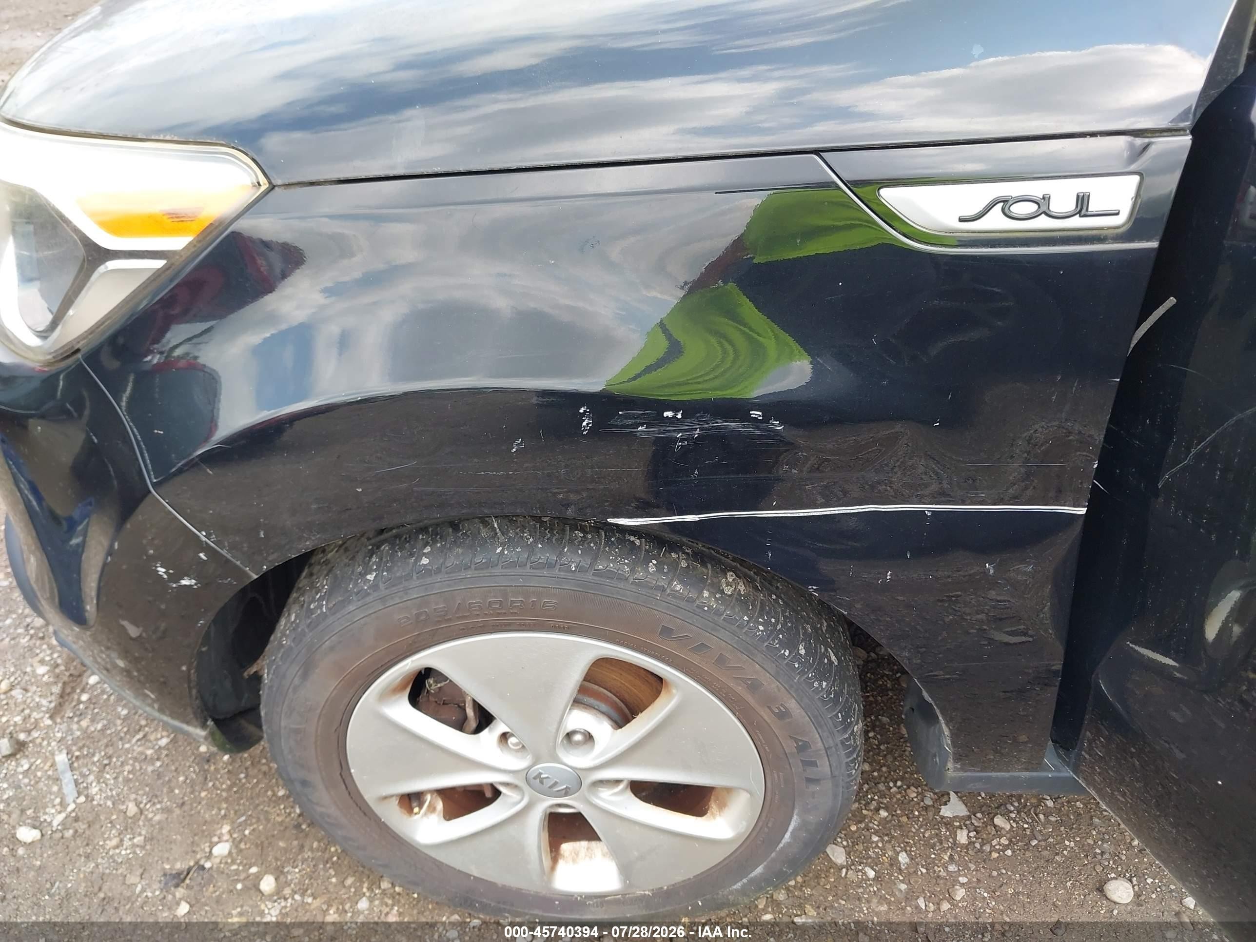 2015 Kia Soul   Black vin: KNDJN2A20F7235872