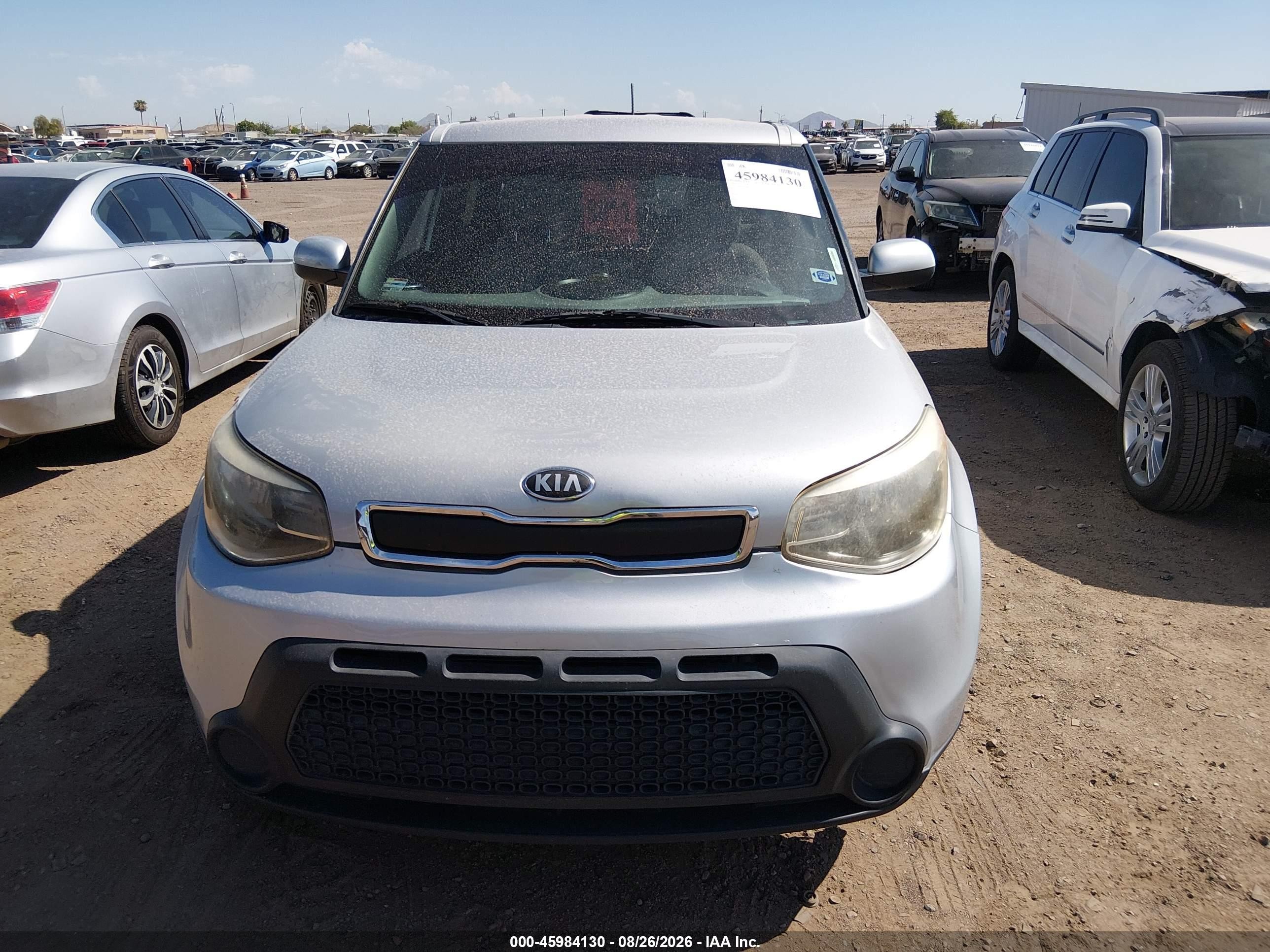 2015 Kia Soul   Silver vin: KNDJN2A20F7749916
