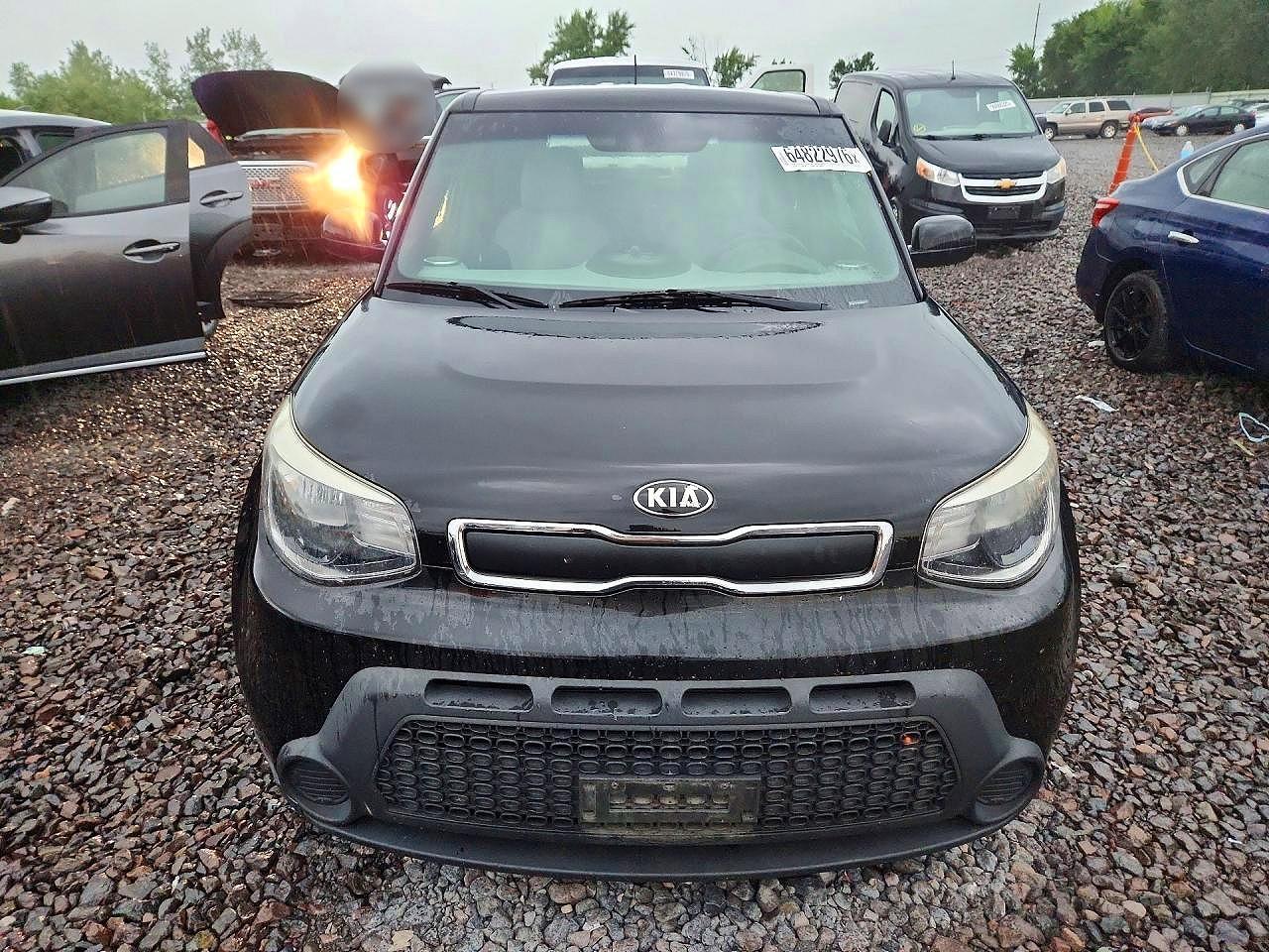 2015 Kia Soul Base Black vin: KNDJN2A20F7789798
