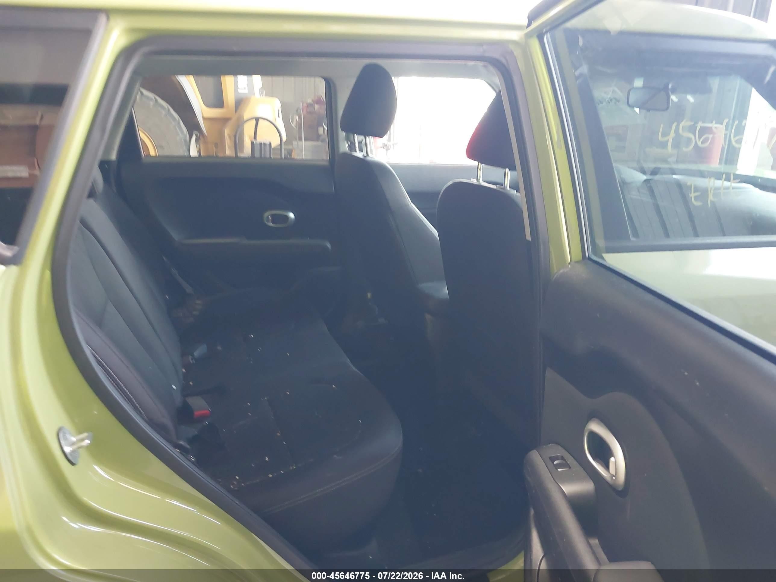 2015 Kia Soul Green vin: KNDJN2A20F7804378