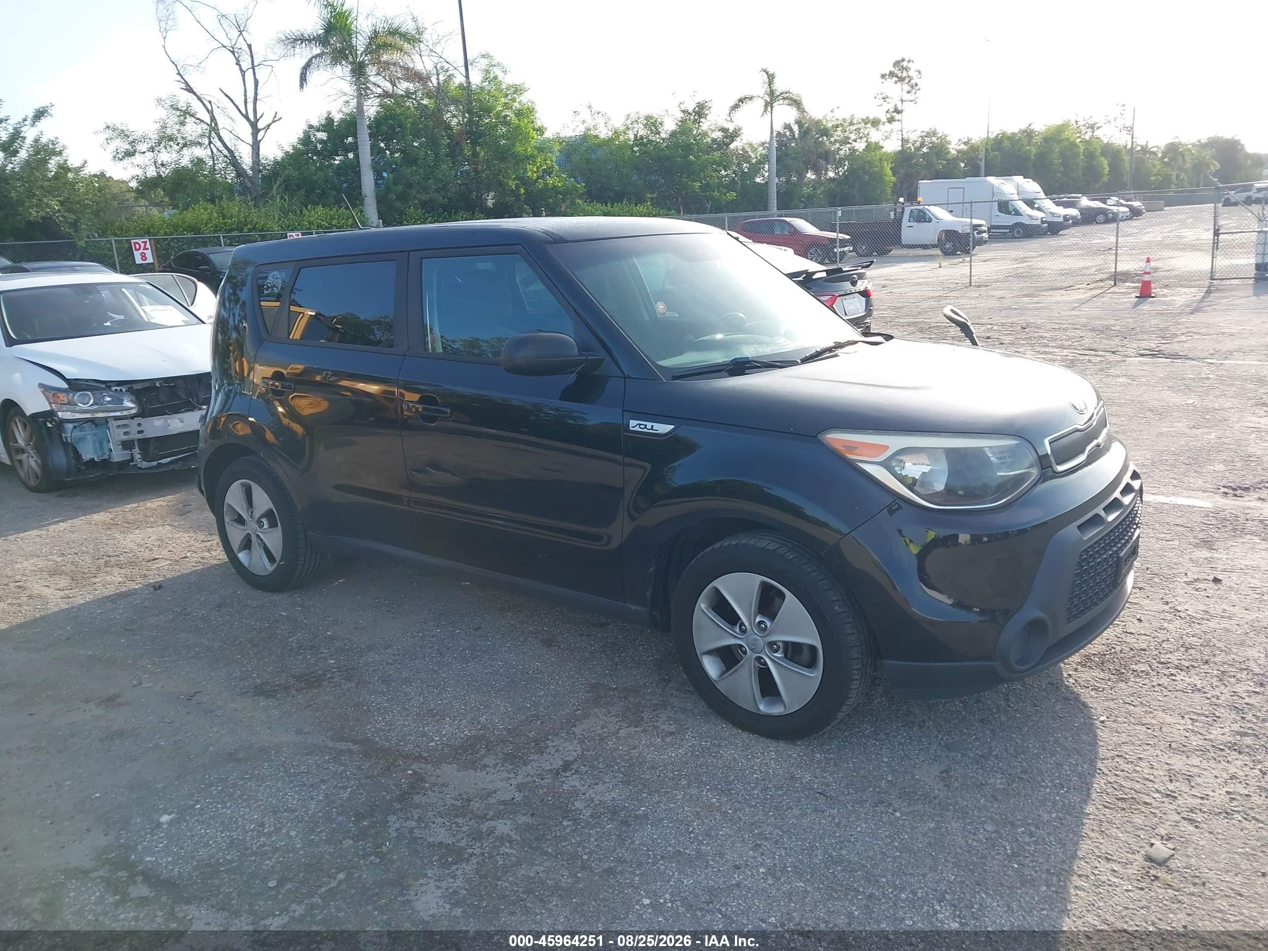 2016 Kia Soul Black vin: KNDJN2A20G7357617