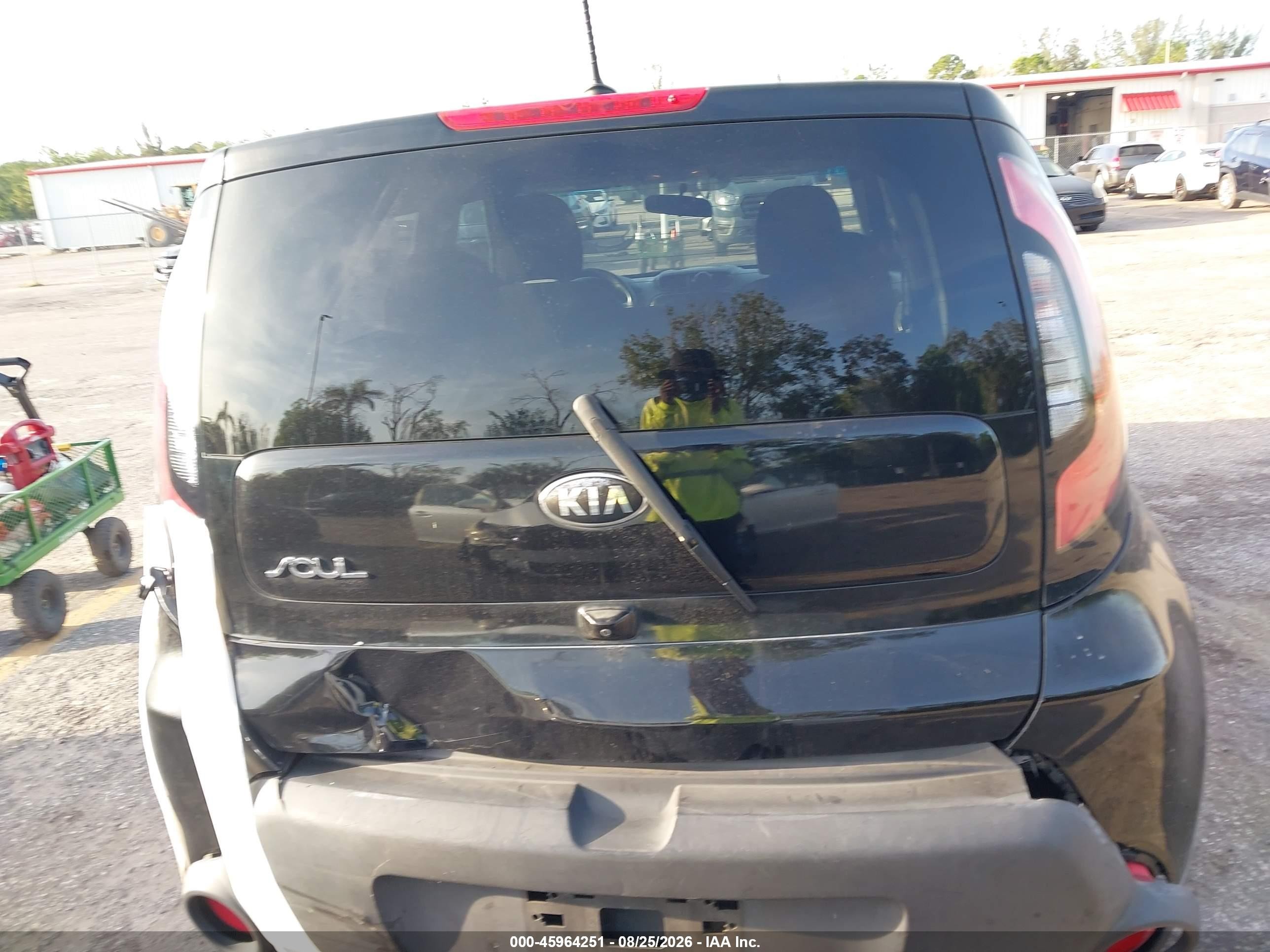 2016 Kia Soul Black vin: KNDJN2A20G7357617