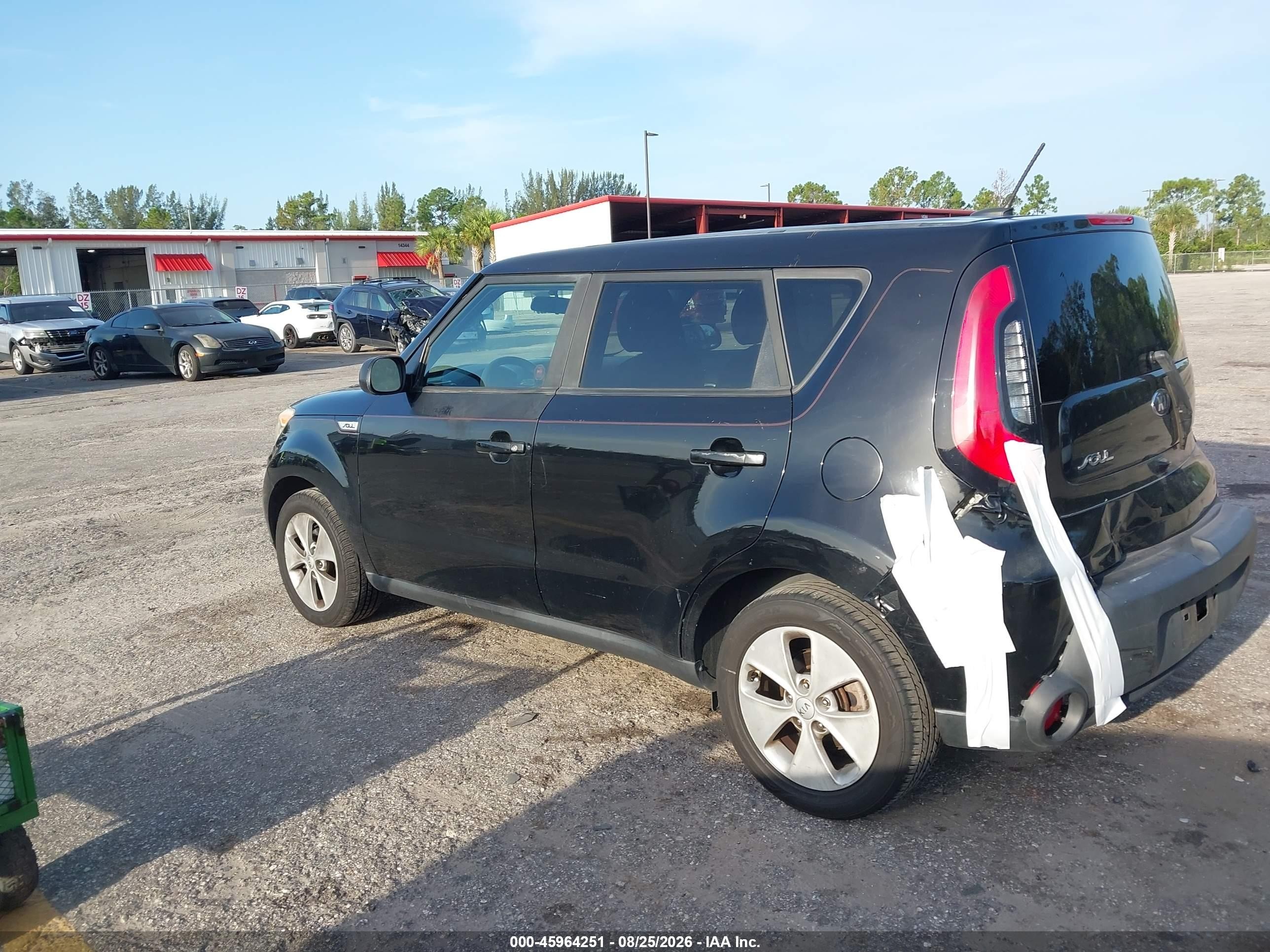 2016 Kia Soul Black vin: KNDJN2A20G7357617