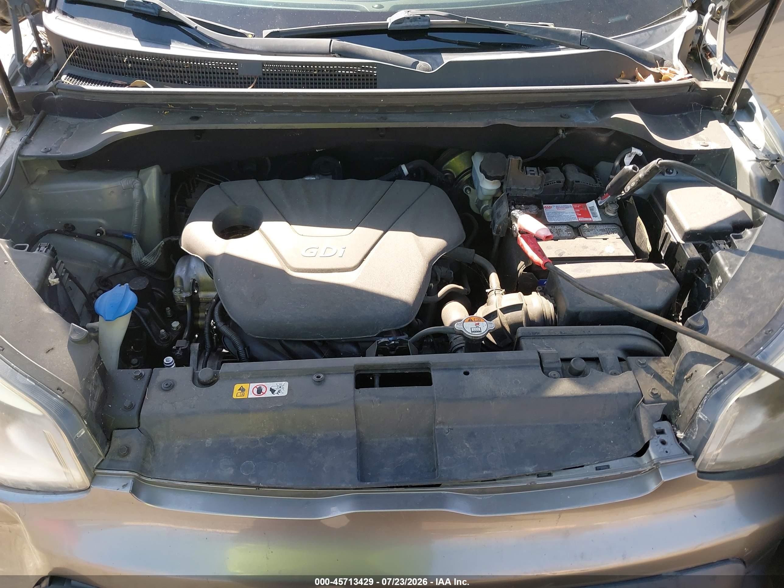 2014 Kia Soul   Gray vin: KNDJN2A21E7010259