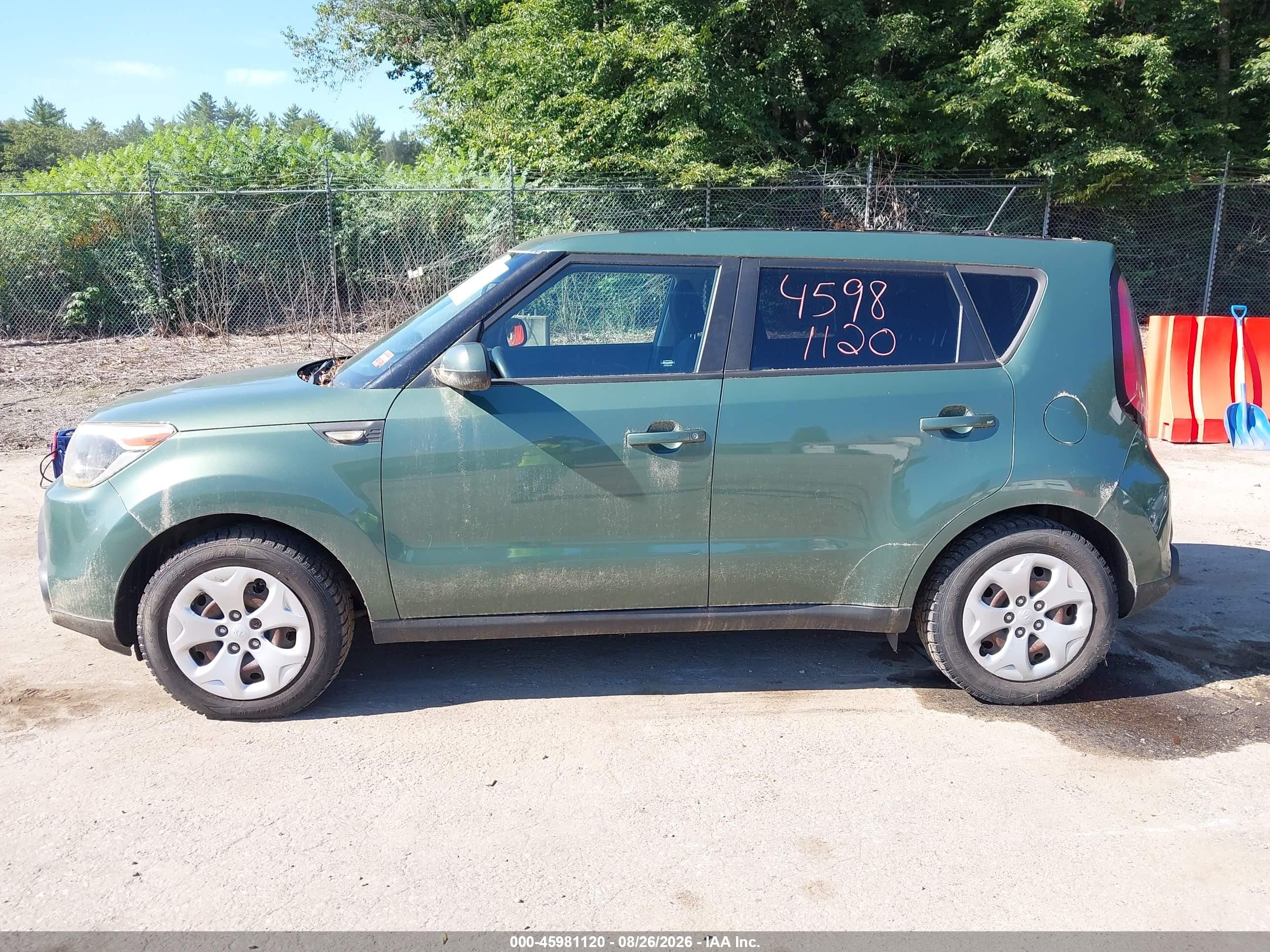 2014 Kia Soul   Green vin: KNDJN2A21E7029894