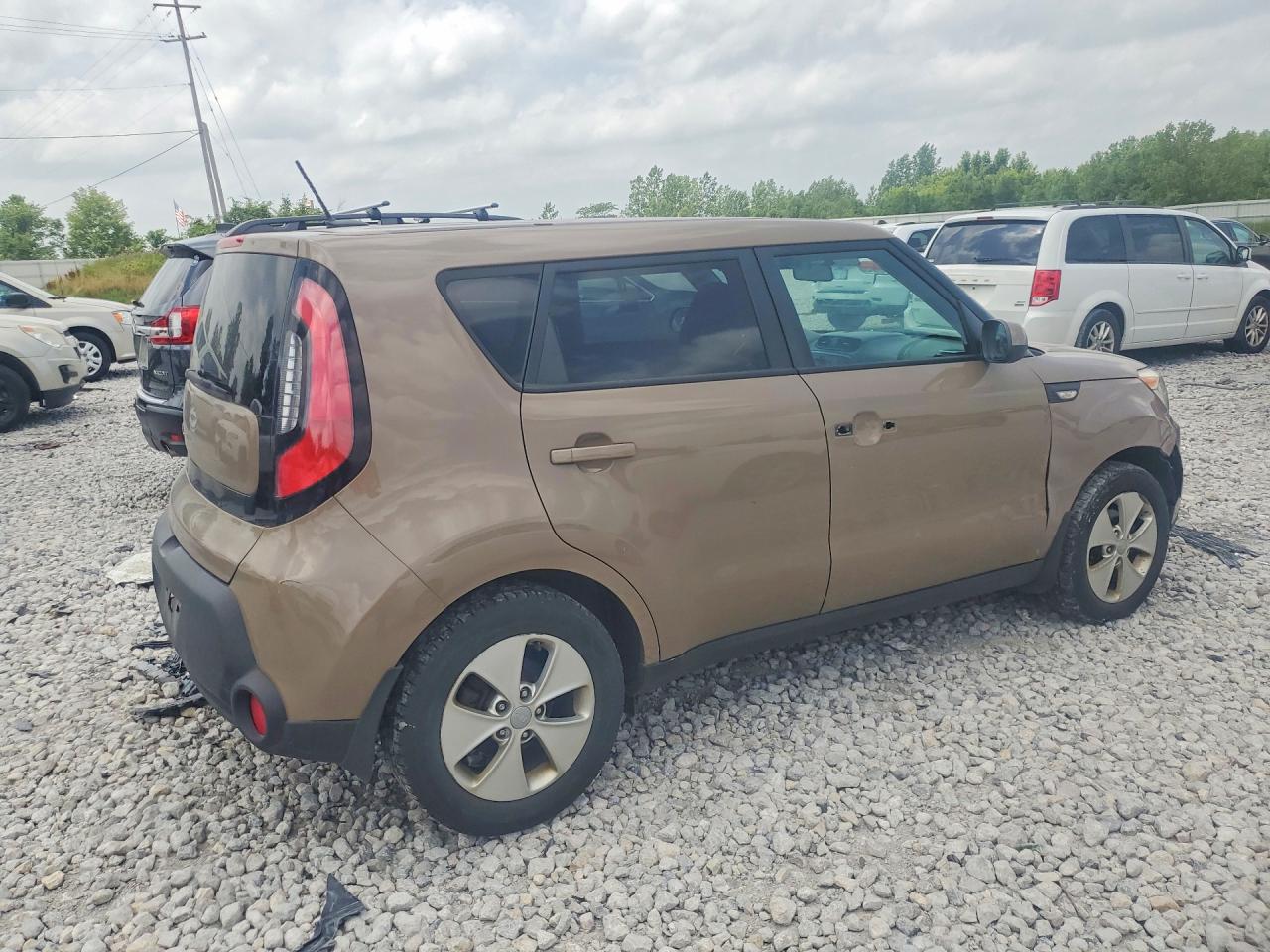 2014 Kia Soul Base Tan vin: KNDJN2A21E7088735