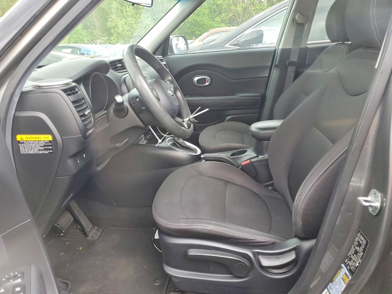 2015 Kia Soul Base Gray vin: KNDJN2A21F7117958