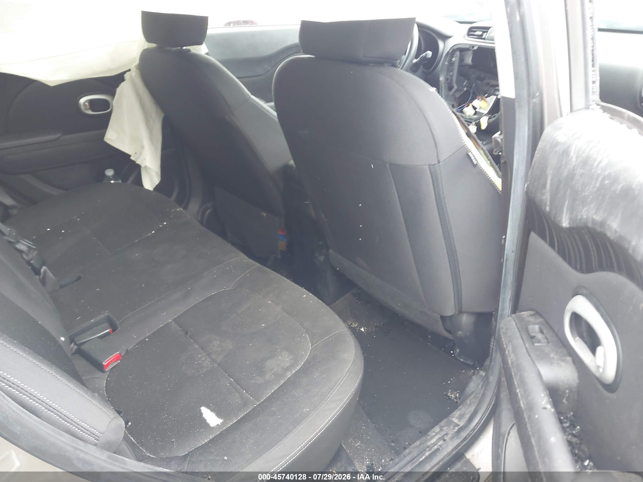2015 Kia Soul   Gray vin: KNDJN2A21F7119189