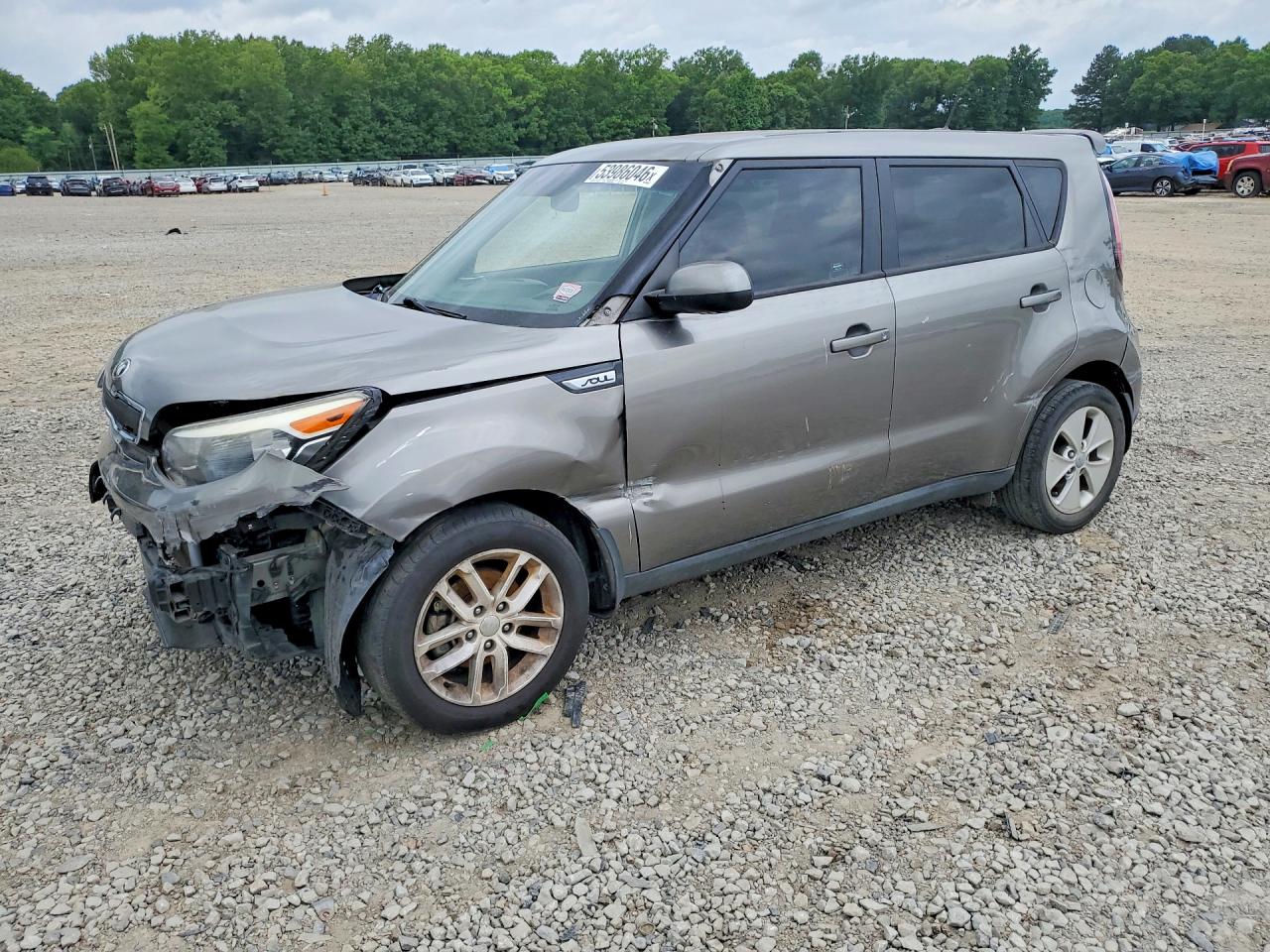2015 Kia Soul Base Gray vin: KNDJN2A21F7130547