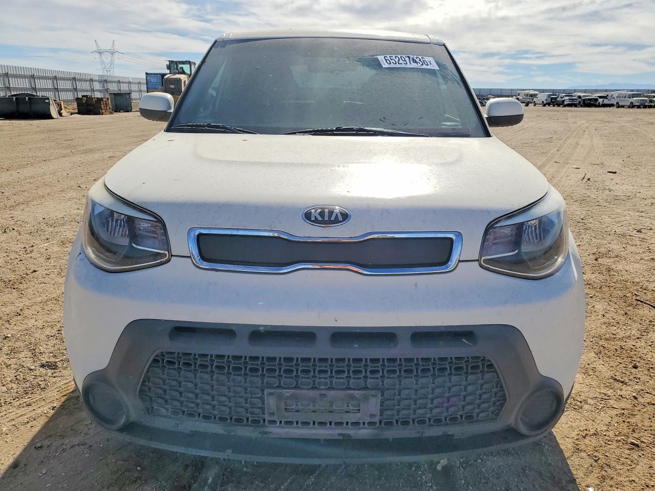 2015 Kia Soul Base White vin: KNDJN2A21F7153133