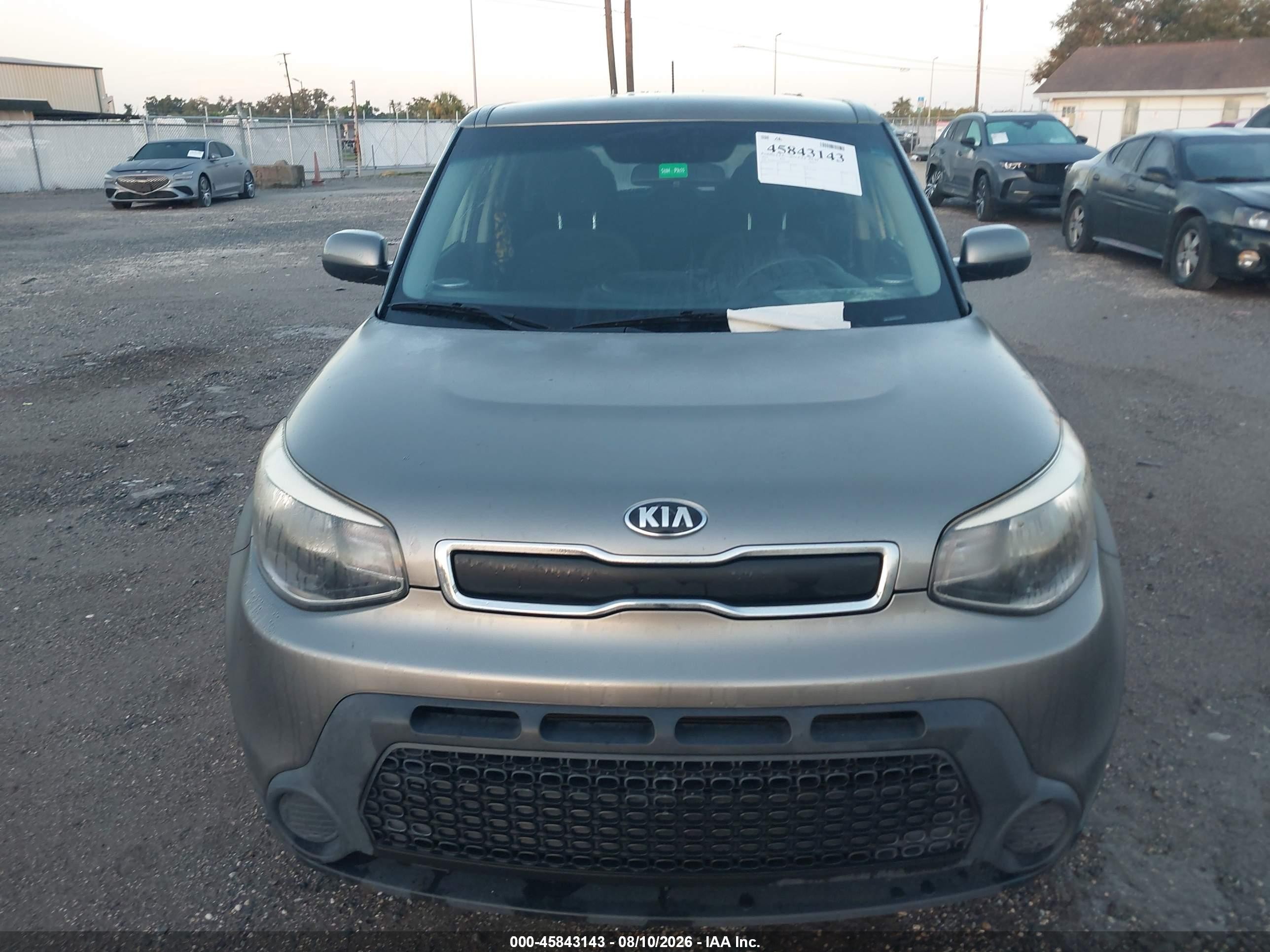 2015 Kia Soul   Gray vin: KNDJN2A21F7221382